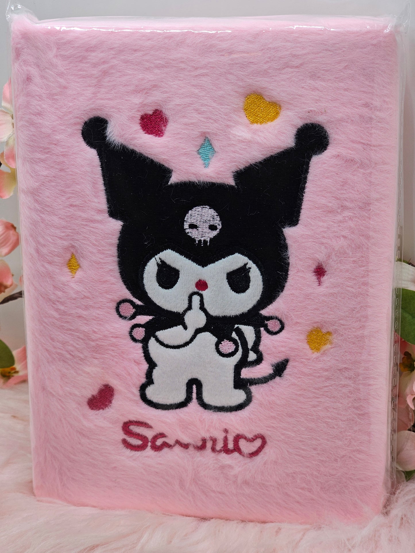 Kuromi Fluffy Notebook