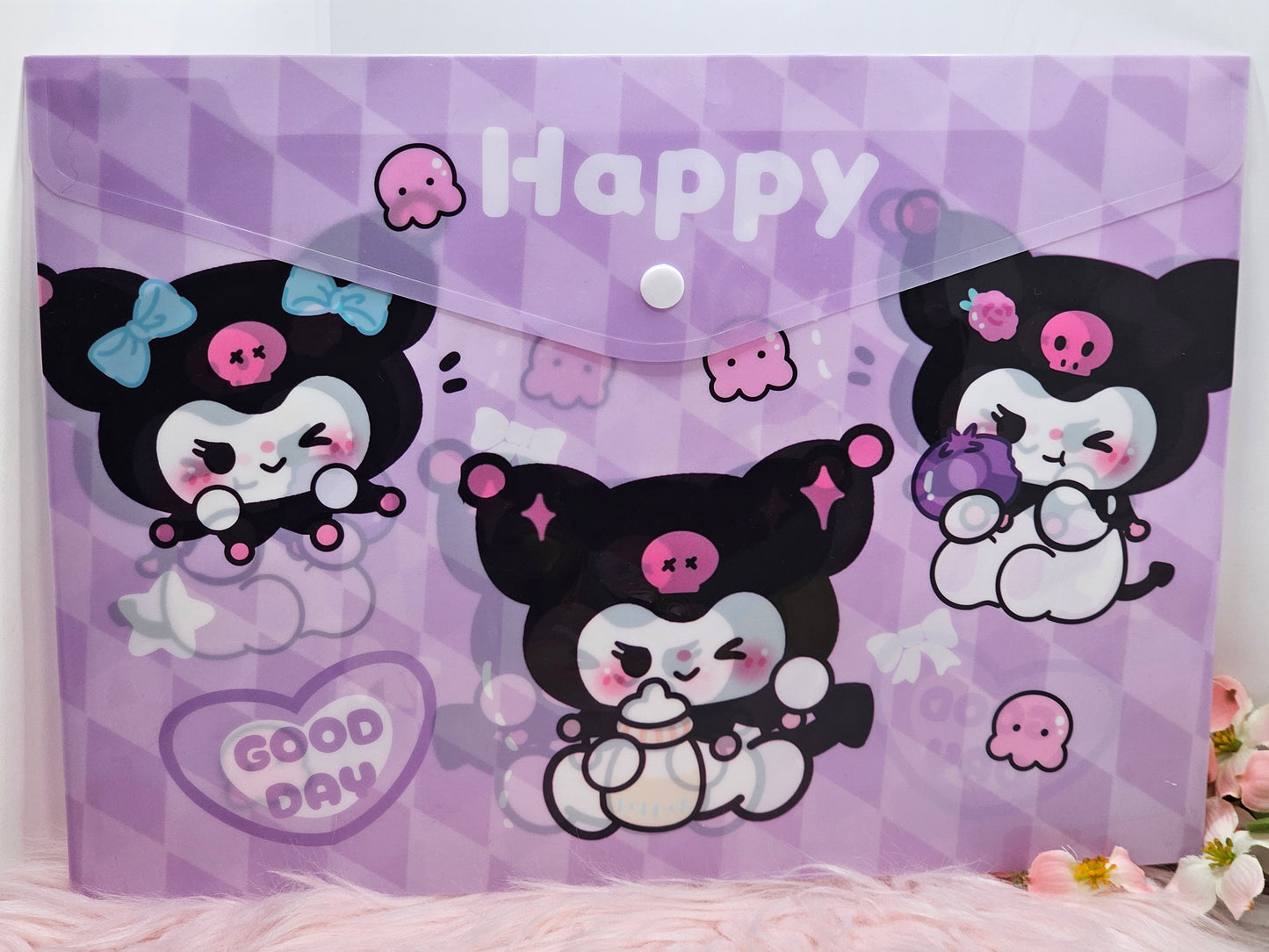 Kuromi Document Wallet