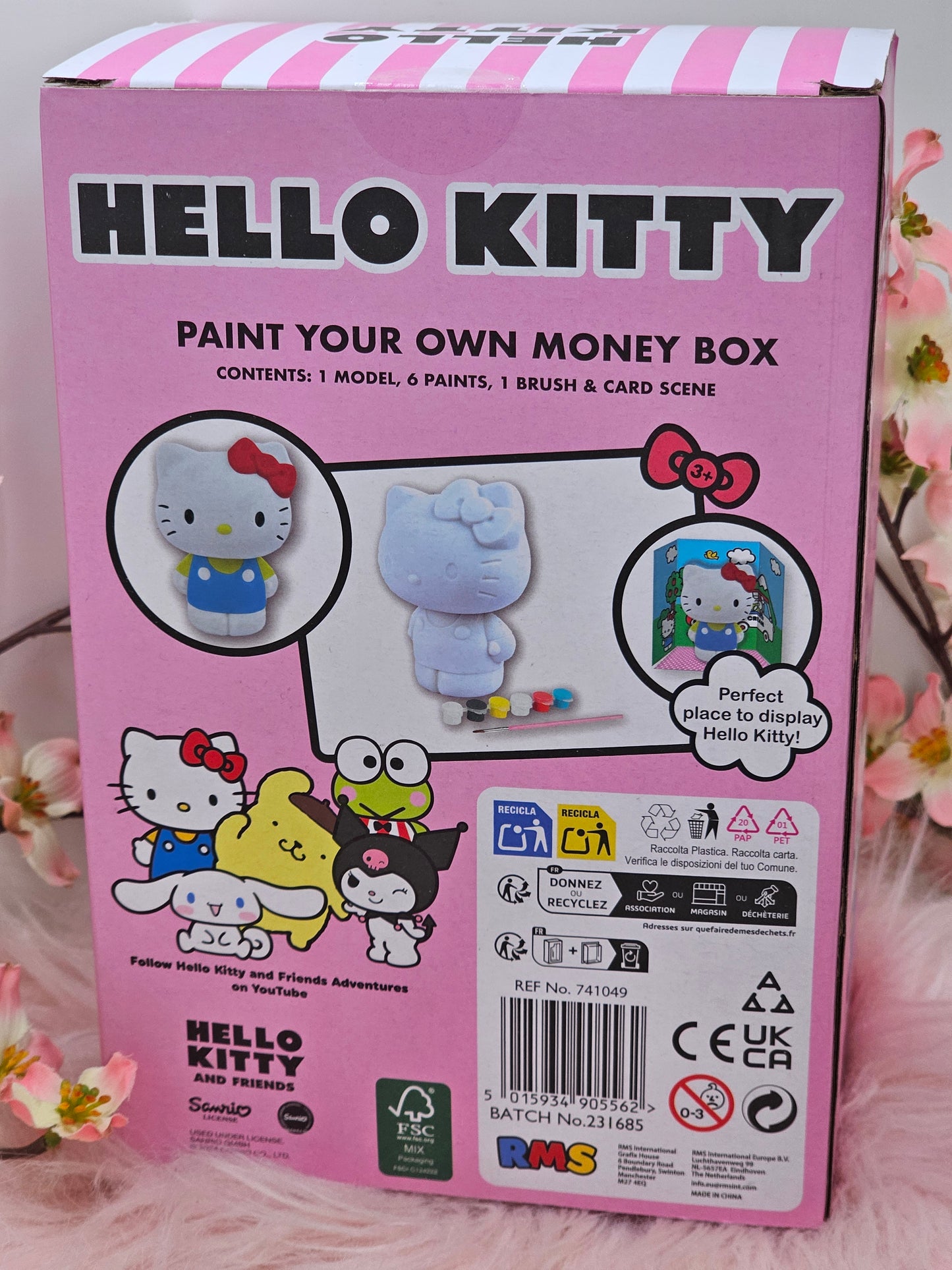 Paint Your Own Hello Kitty Money Box