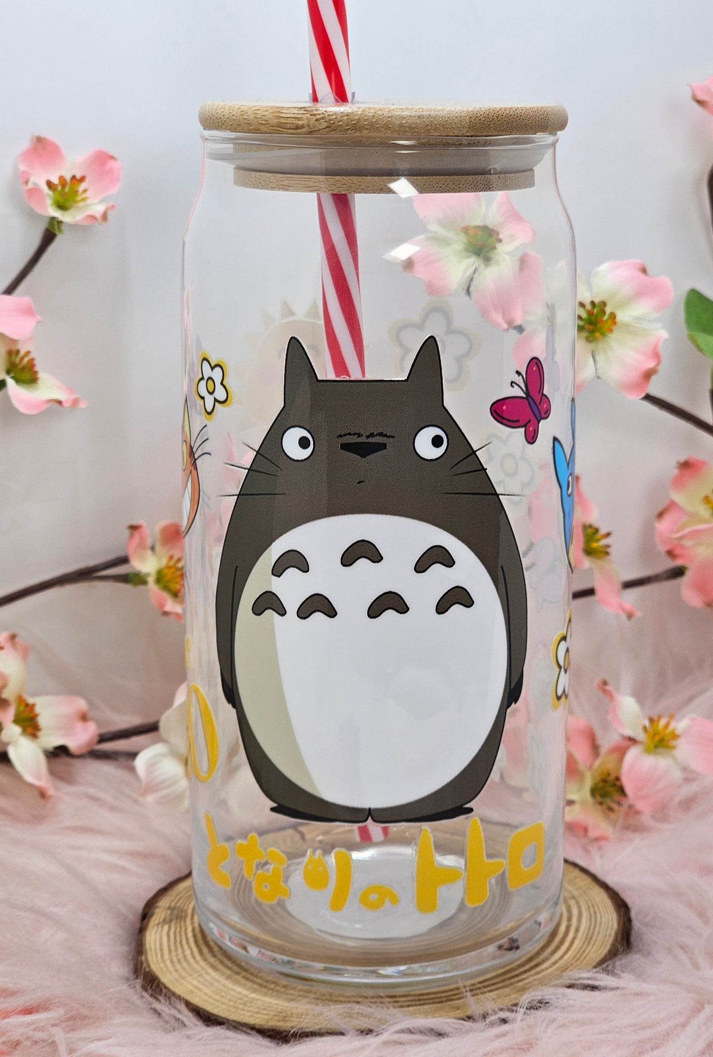 Totoro Can Glass