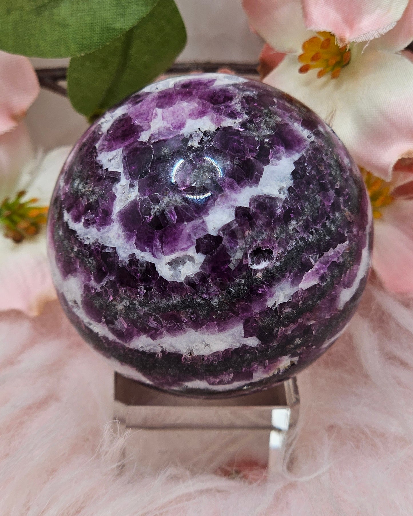 Purple Flourite Sphere