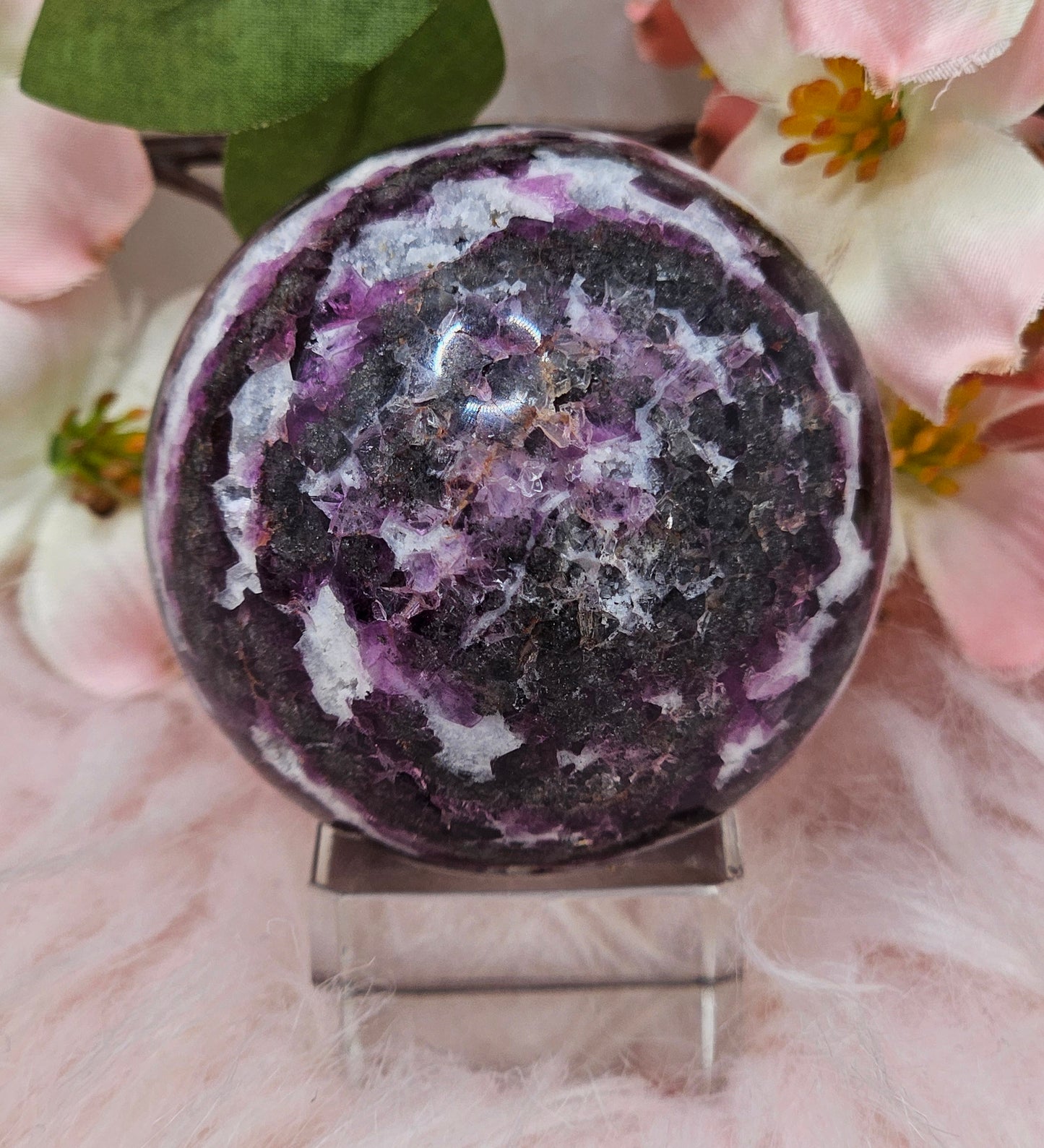 Purple Flourite Sphere