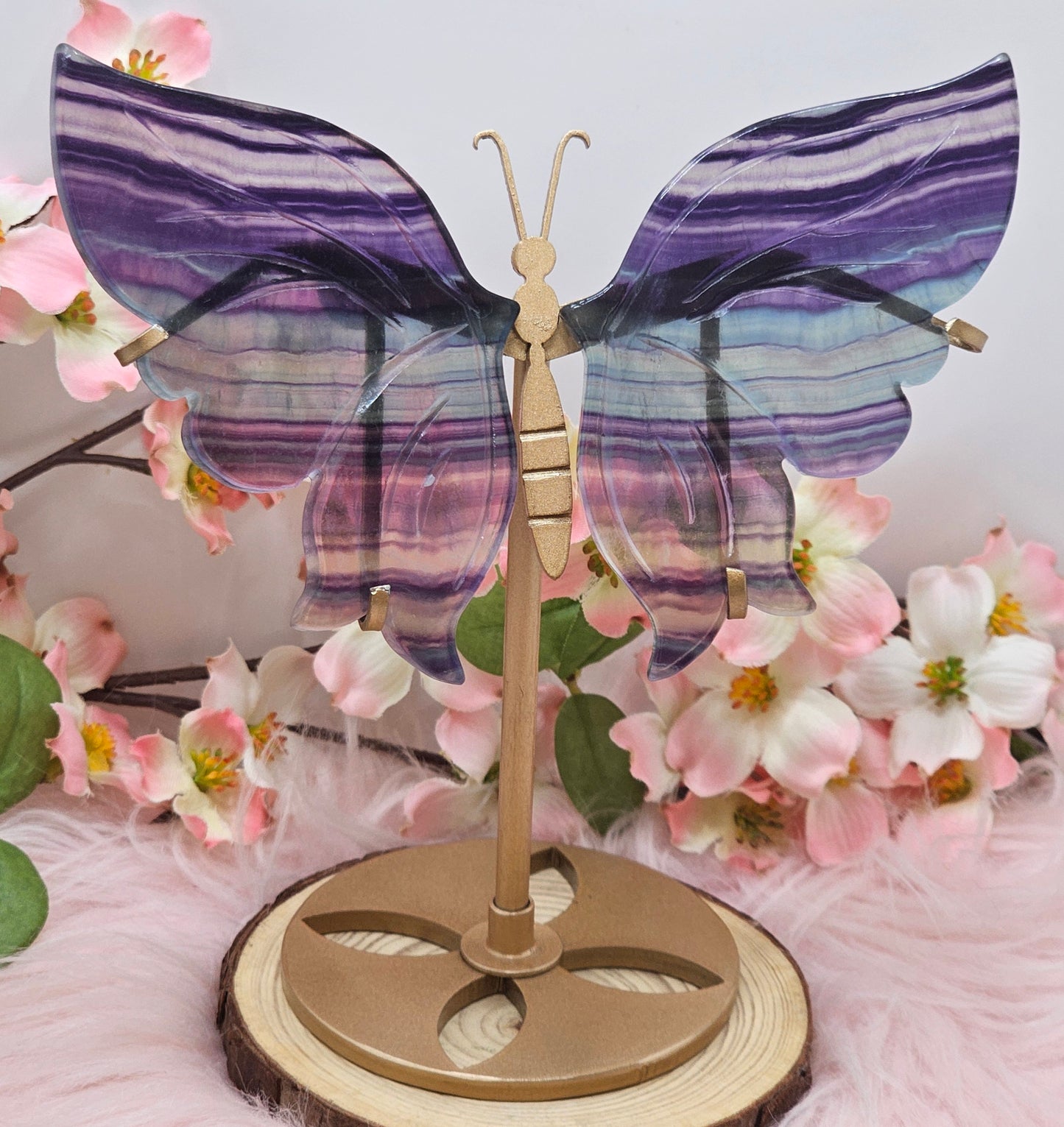 Flourite Butterfly Wings