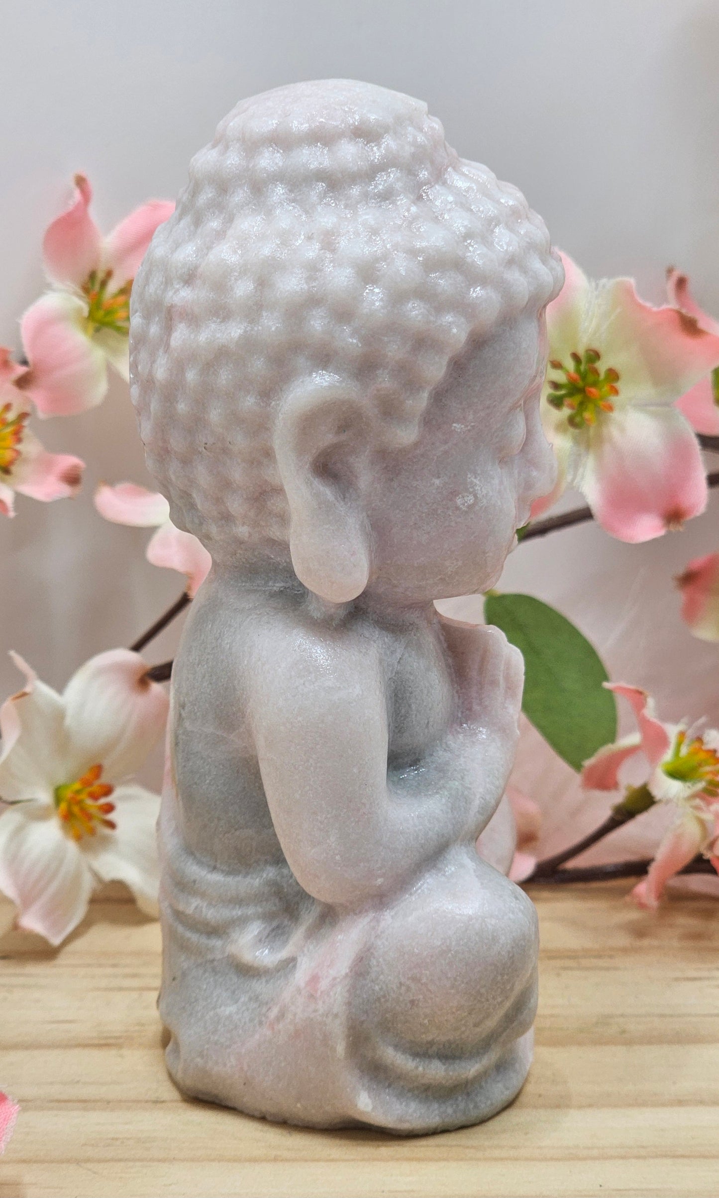 Pink Opal Buddha