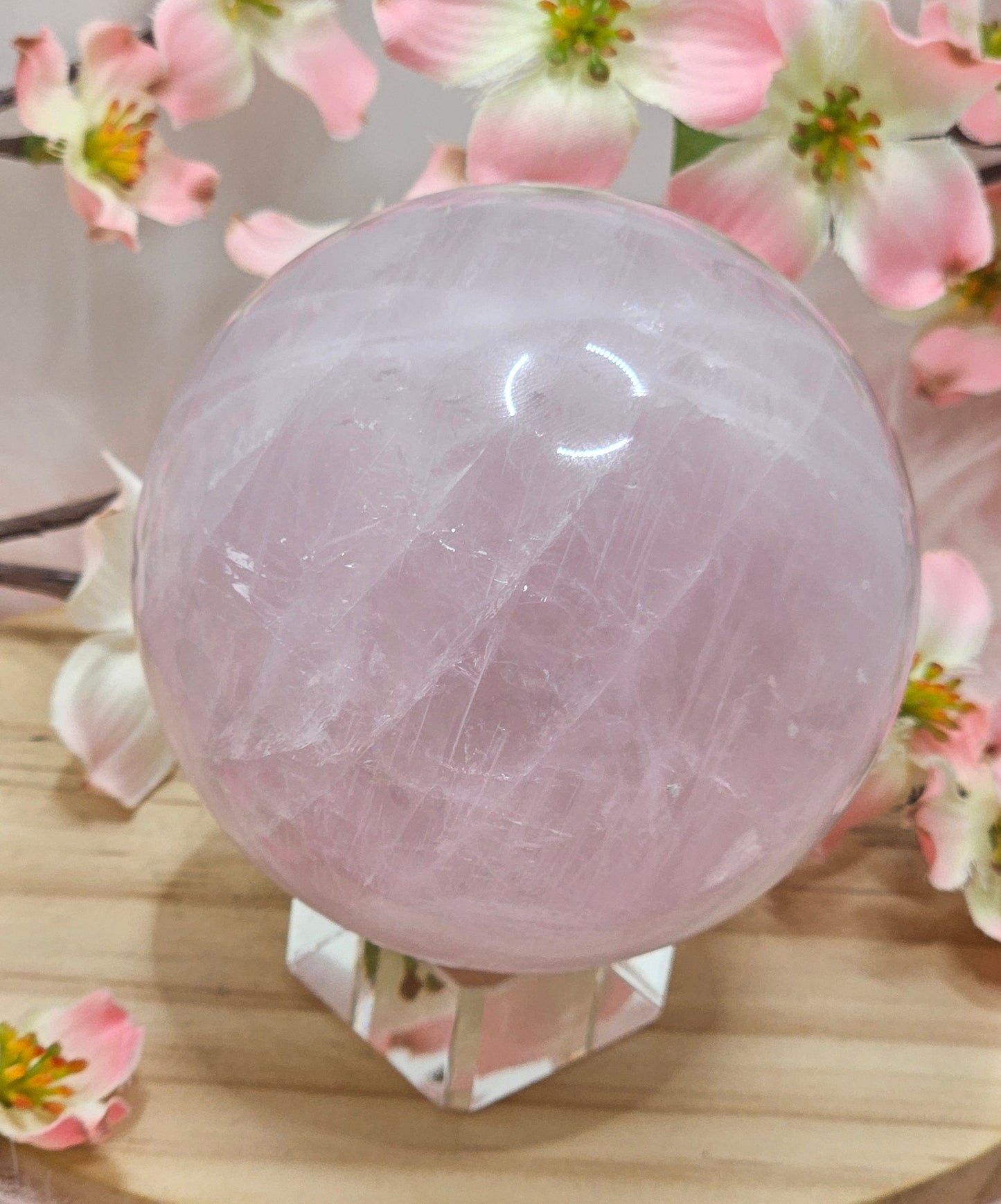 Rose Quartz Sphere