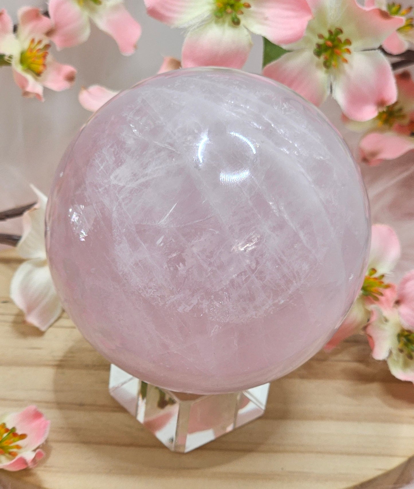 Rose Quartz Sphere