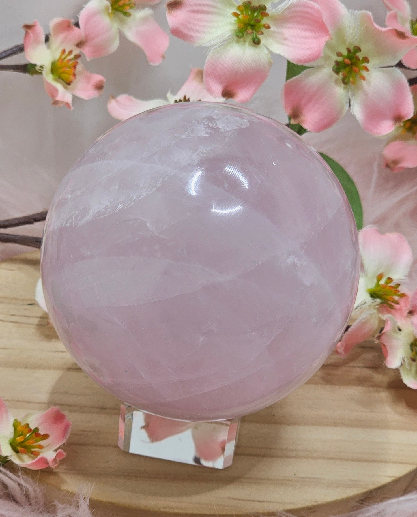 Rose Quartz Sphere