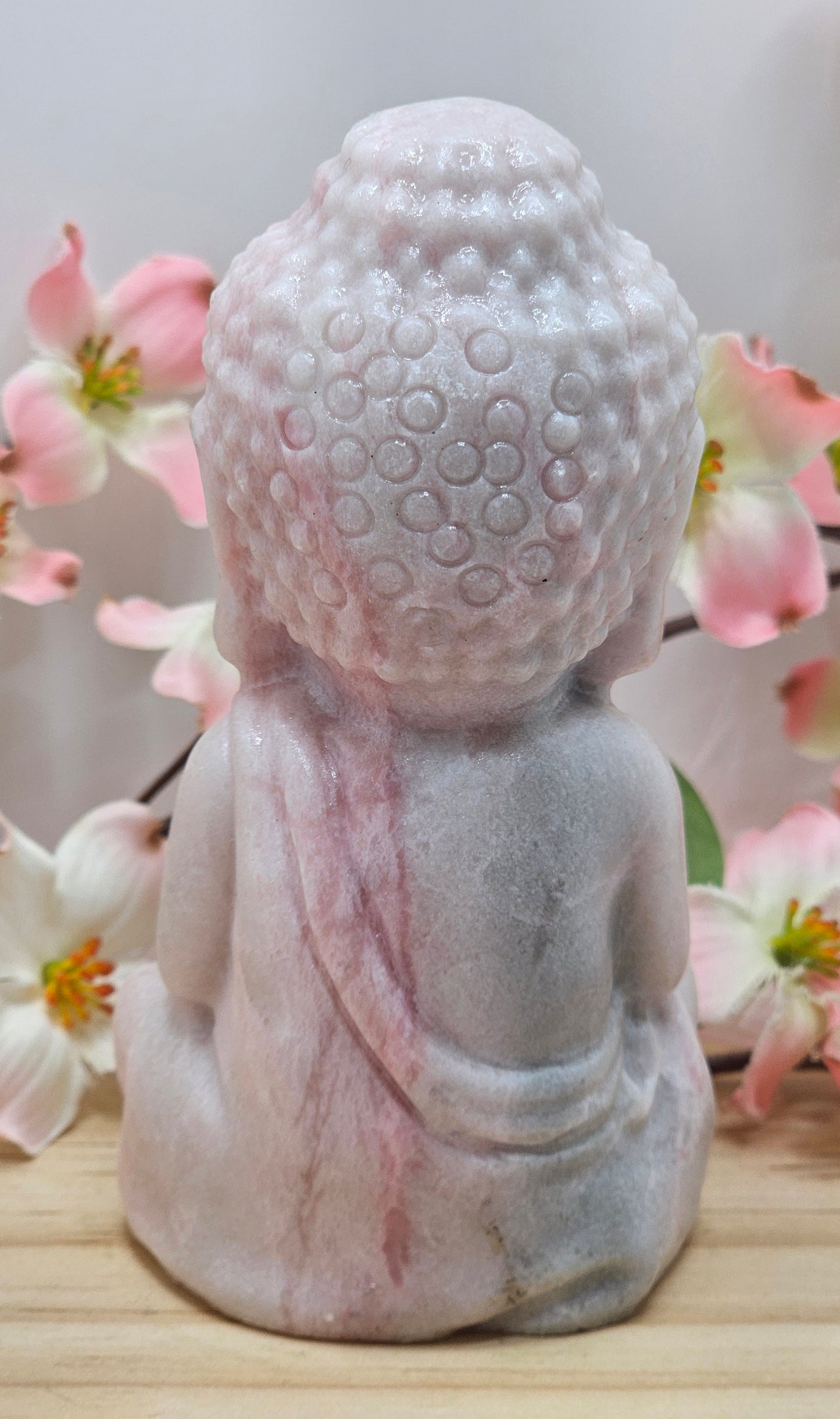 Pink Opal Buddha