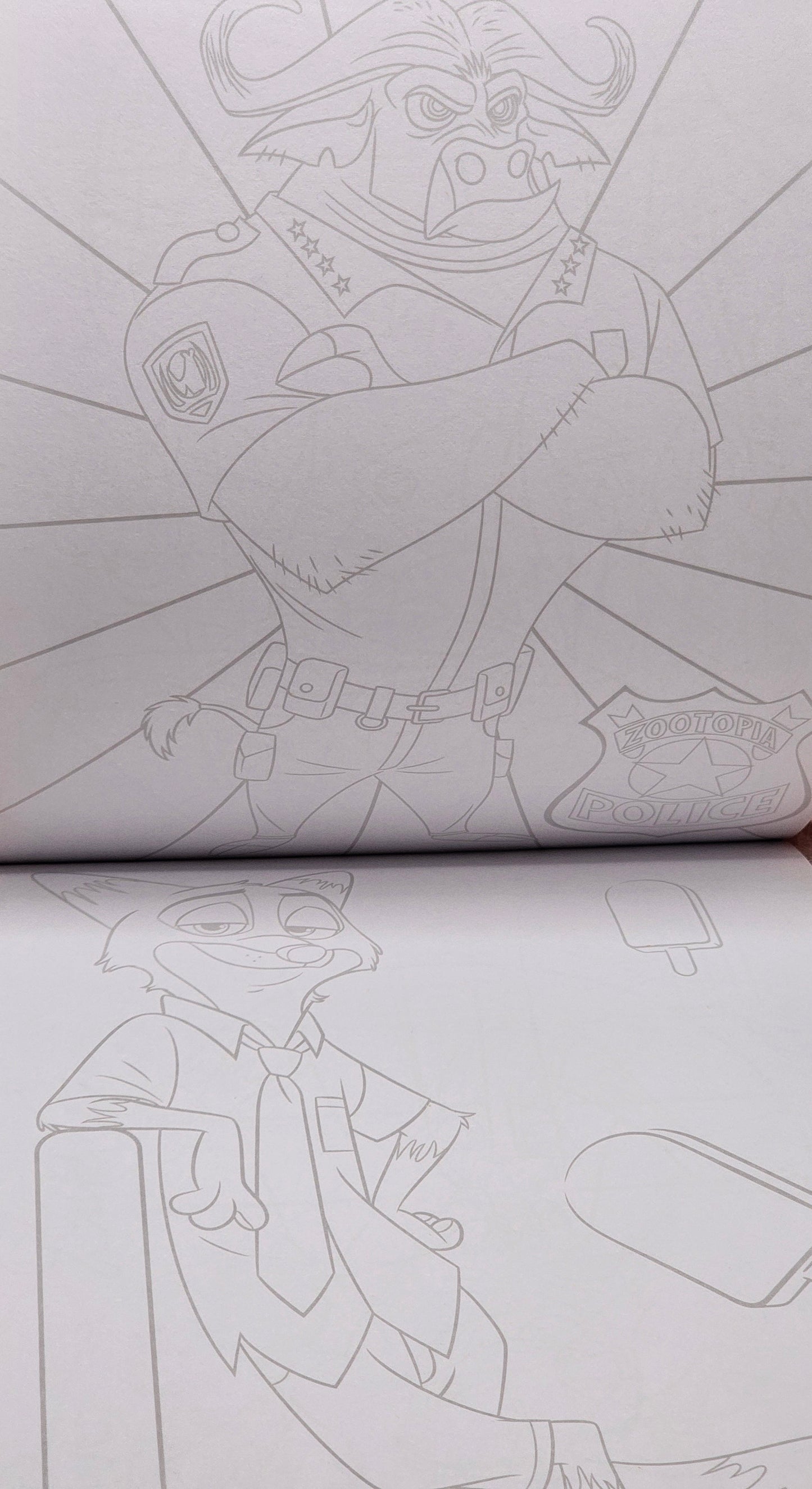 Zootopia Colouring Book