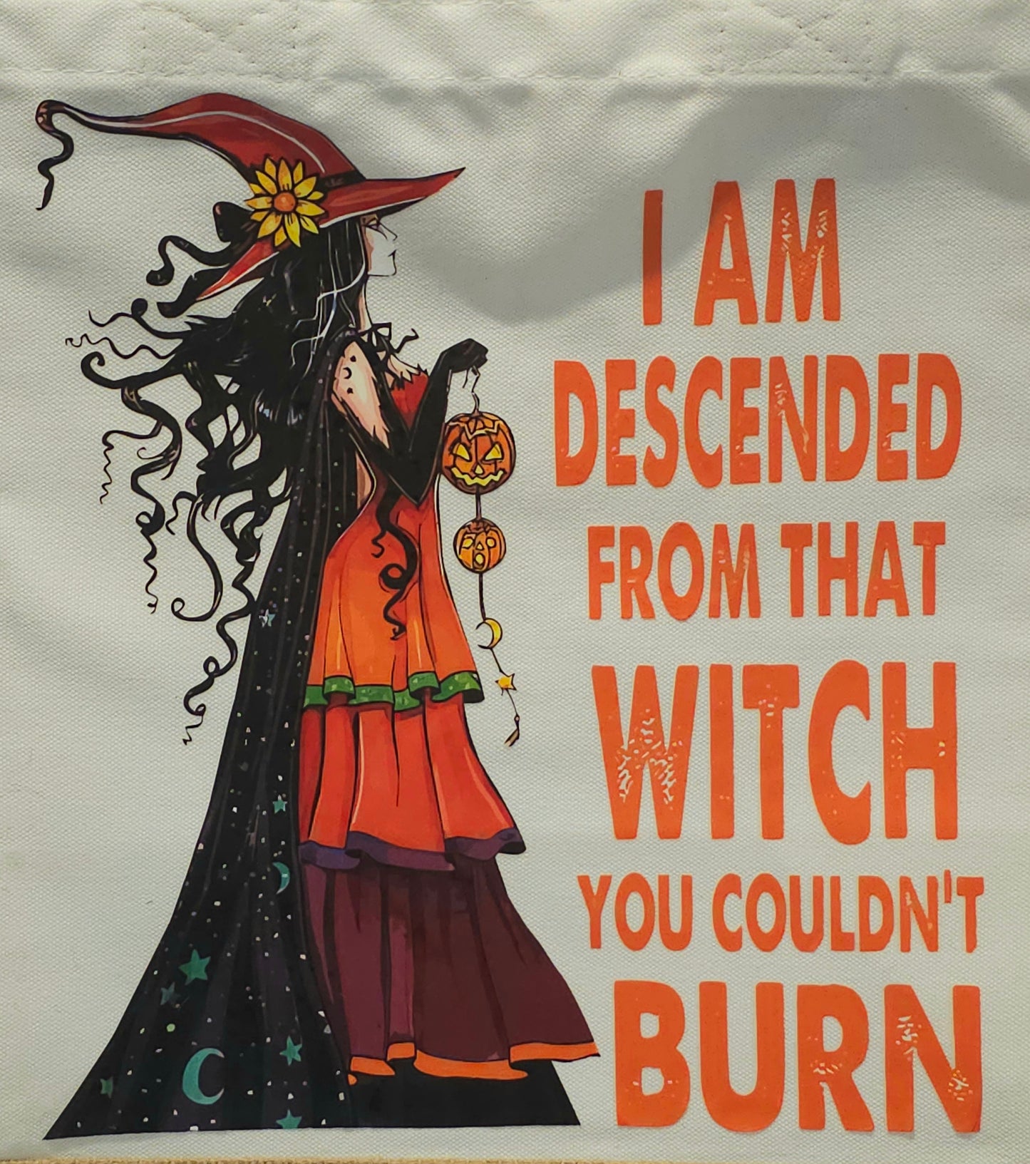 That Witch Jute Tote Shopper