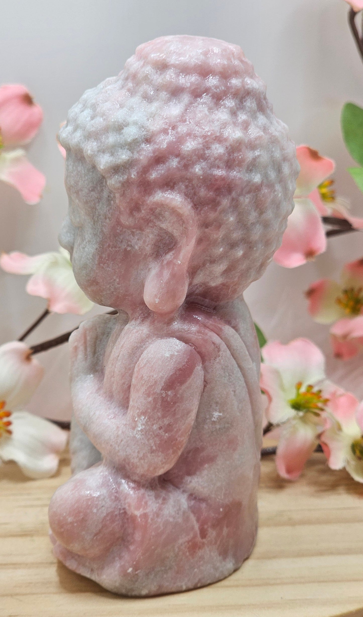 Pink Opal Buddha