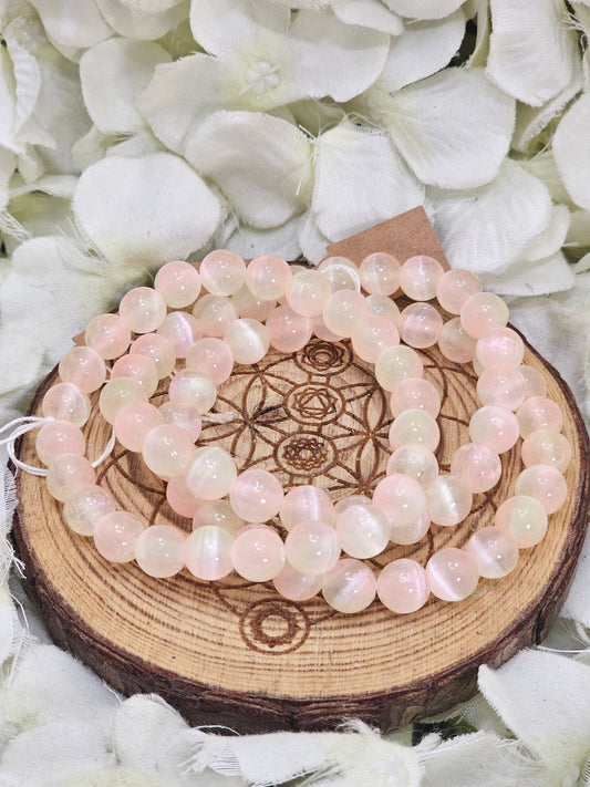 Aura Selenite Bracelet