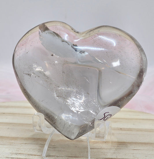 Smoky Quartz Heart