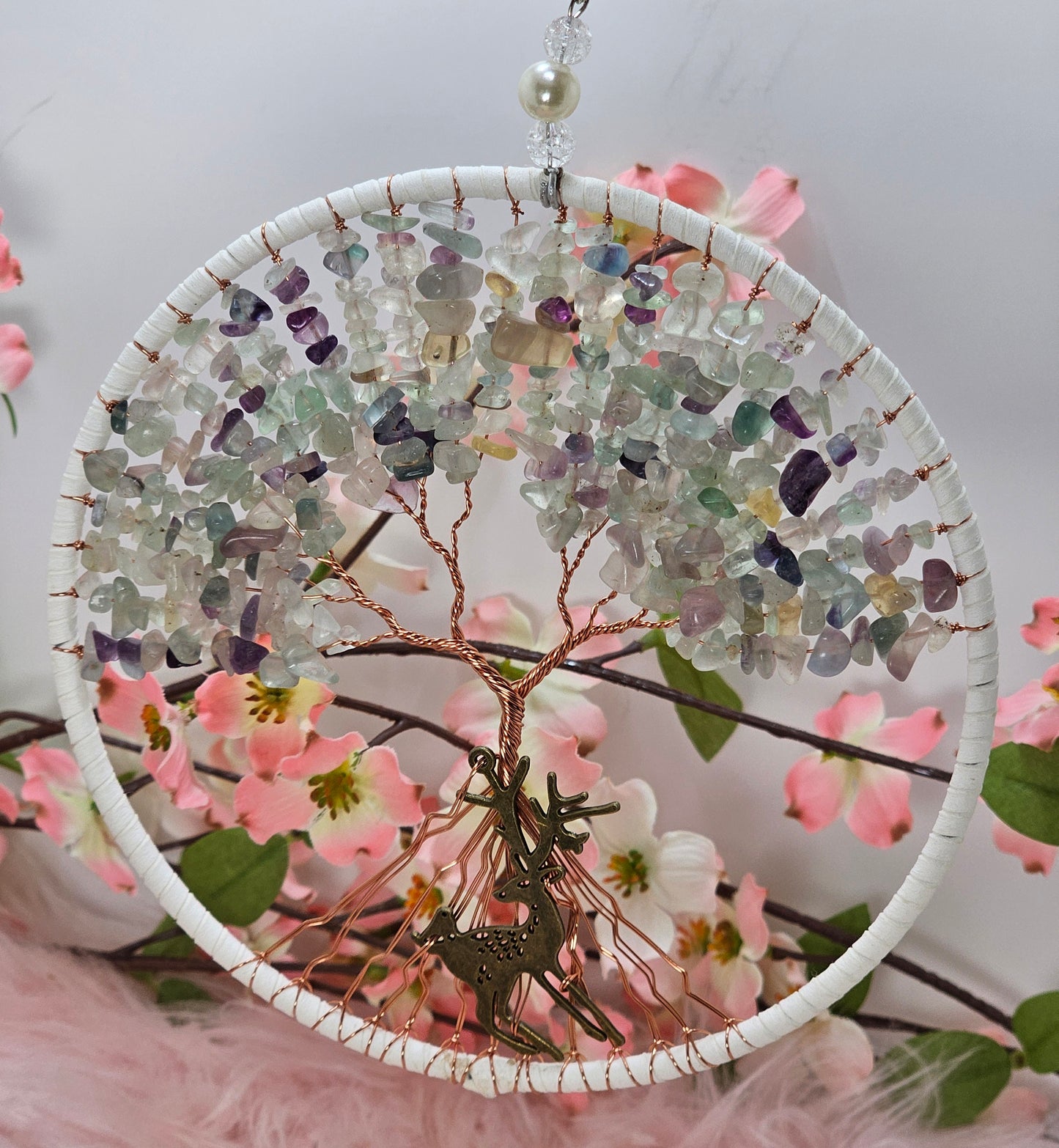Flourite Tree Of Life Hanging