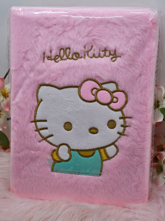 Hello Kitty Fluffy Notebook