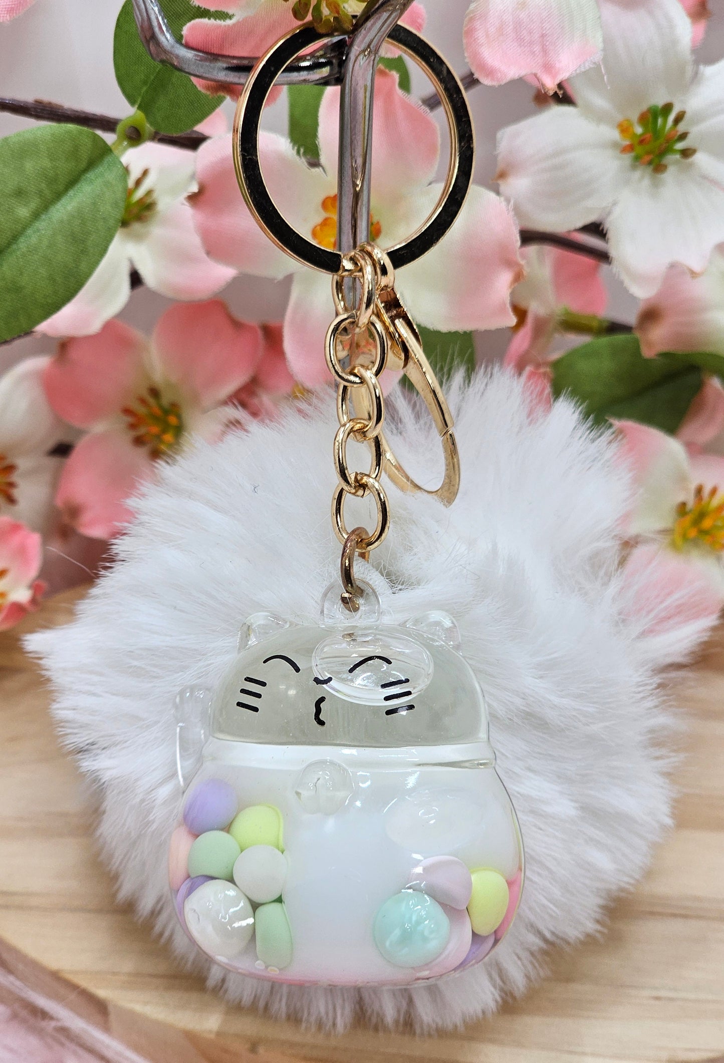 Lucky Cat Keyring