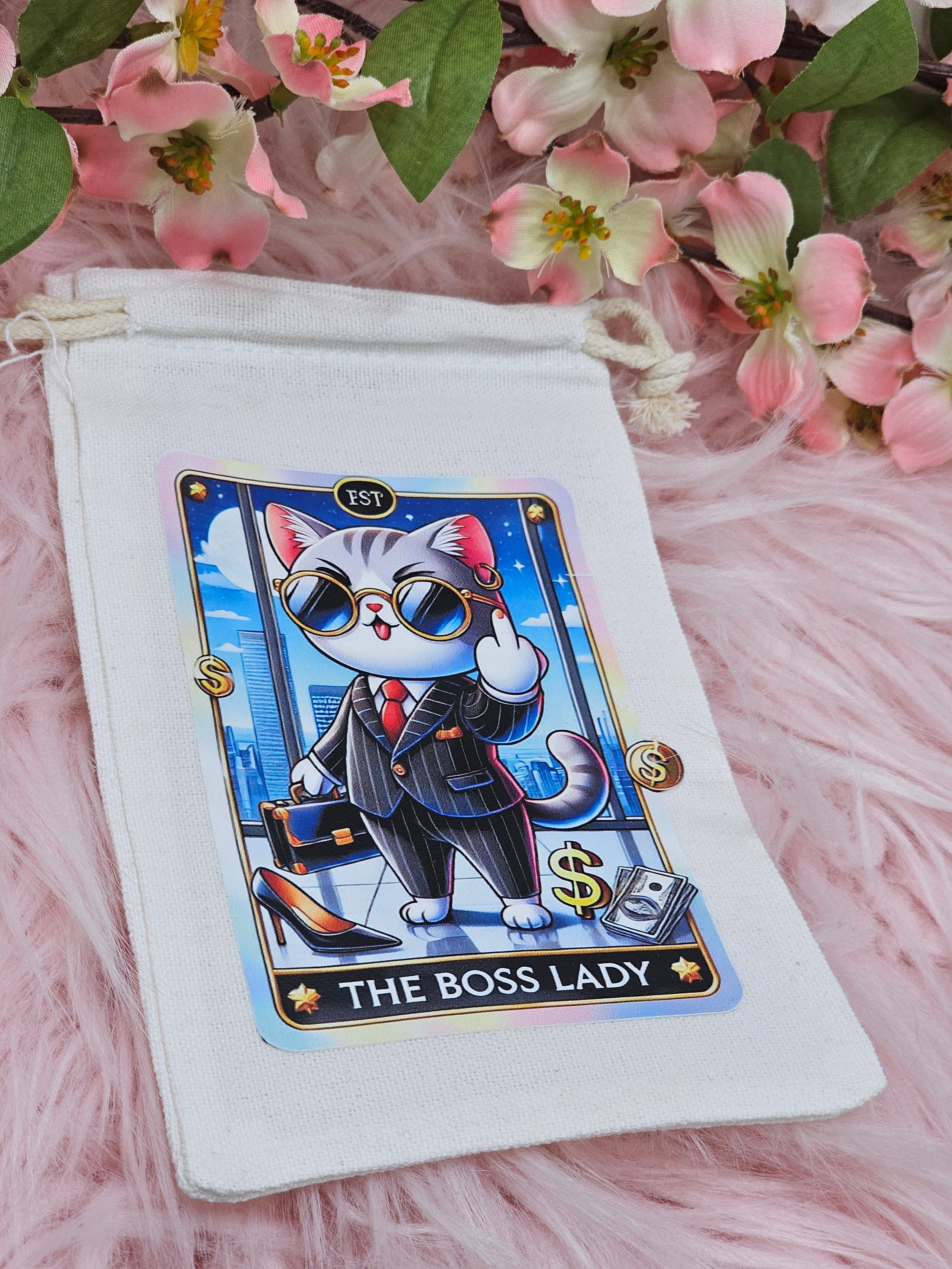 Tarot Drawstring bag