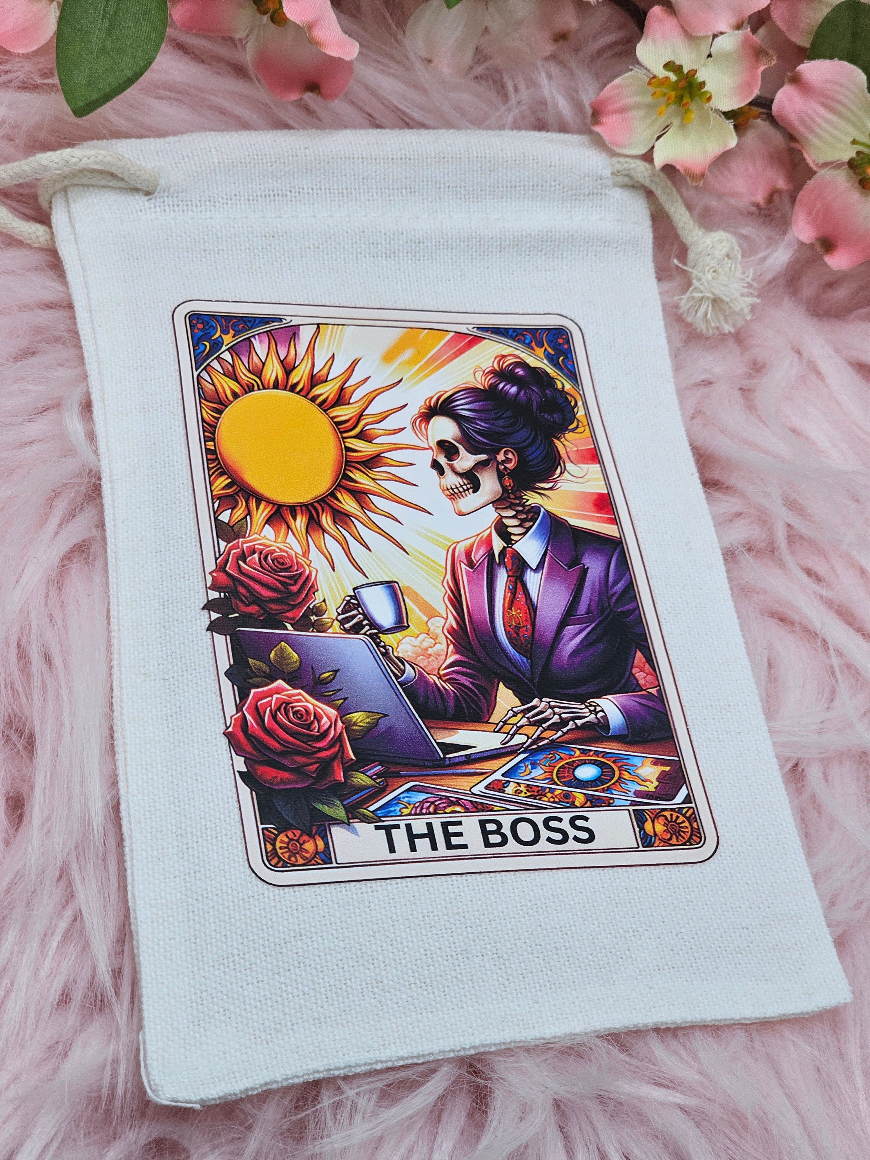 Tarot Drawstring bag