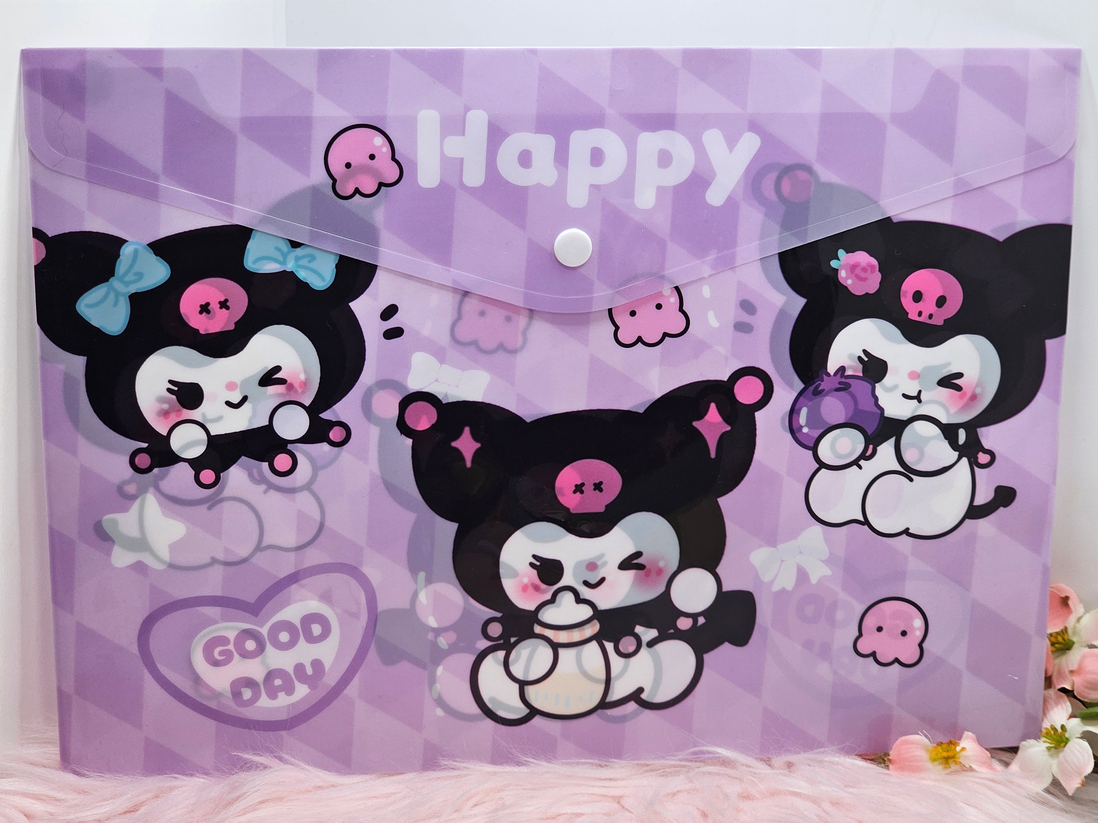 Kuromi Document Wallet