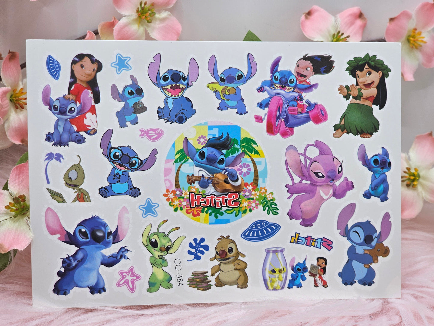 Stitch Temporary Tattoos