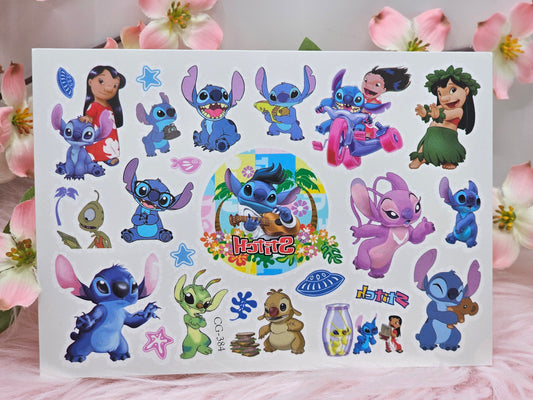 Stitch Temporary Tattoos