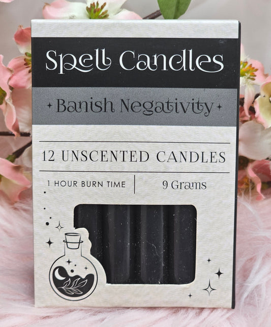 Banish Negativity Spell Candles