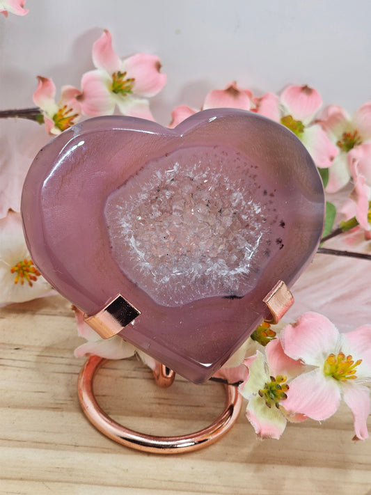 Jelly Agate Heart