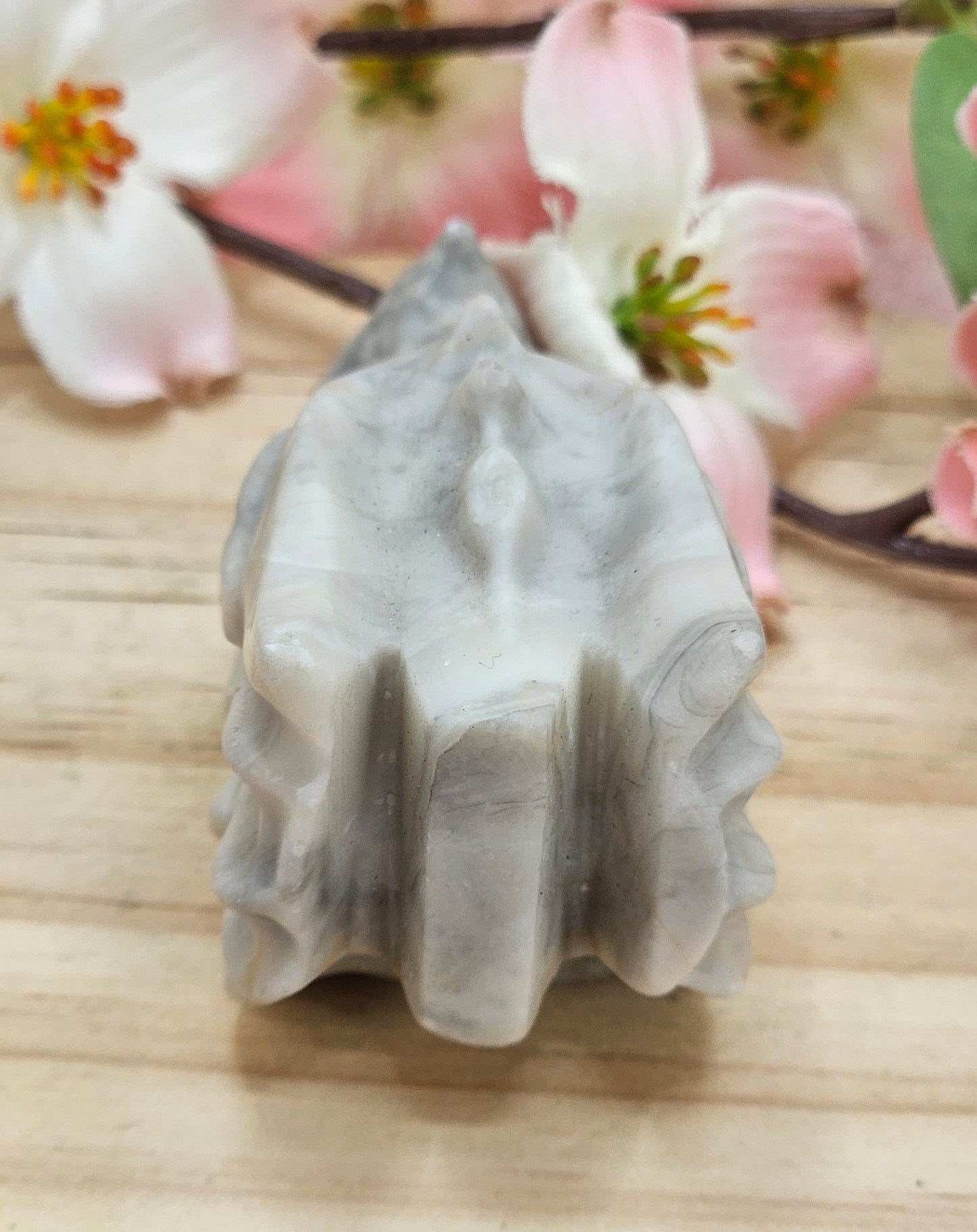 Jade Dragons Head Carving