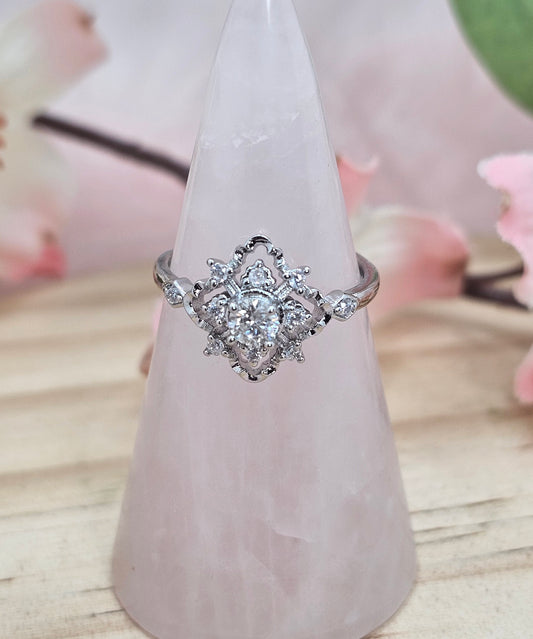 Moissanite Ring