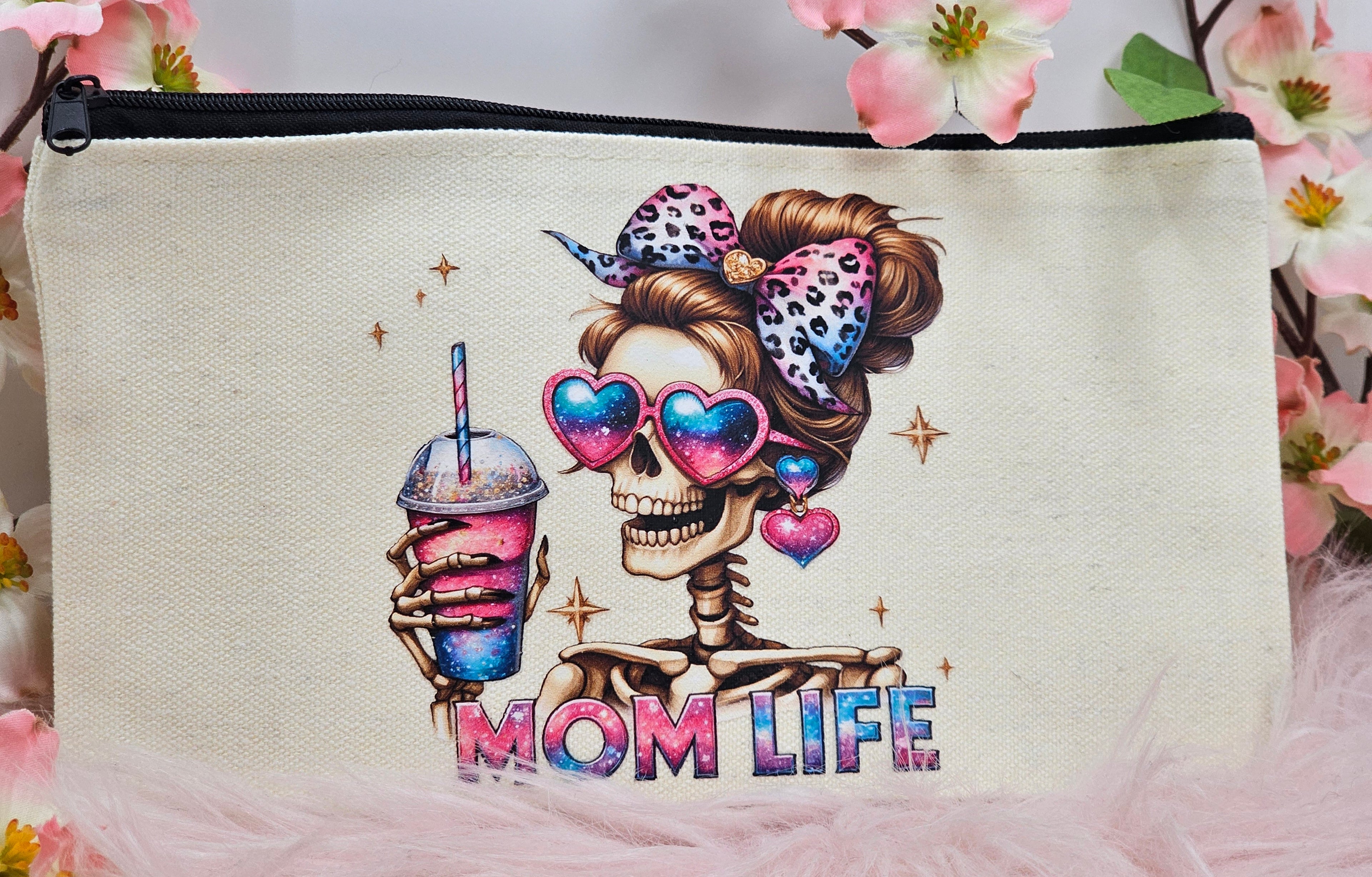 Mom Life Cosmetics Bag
