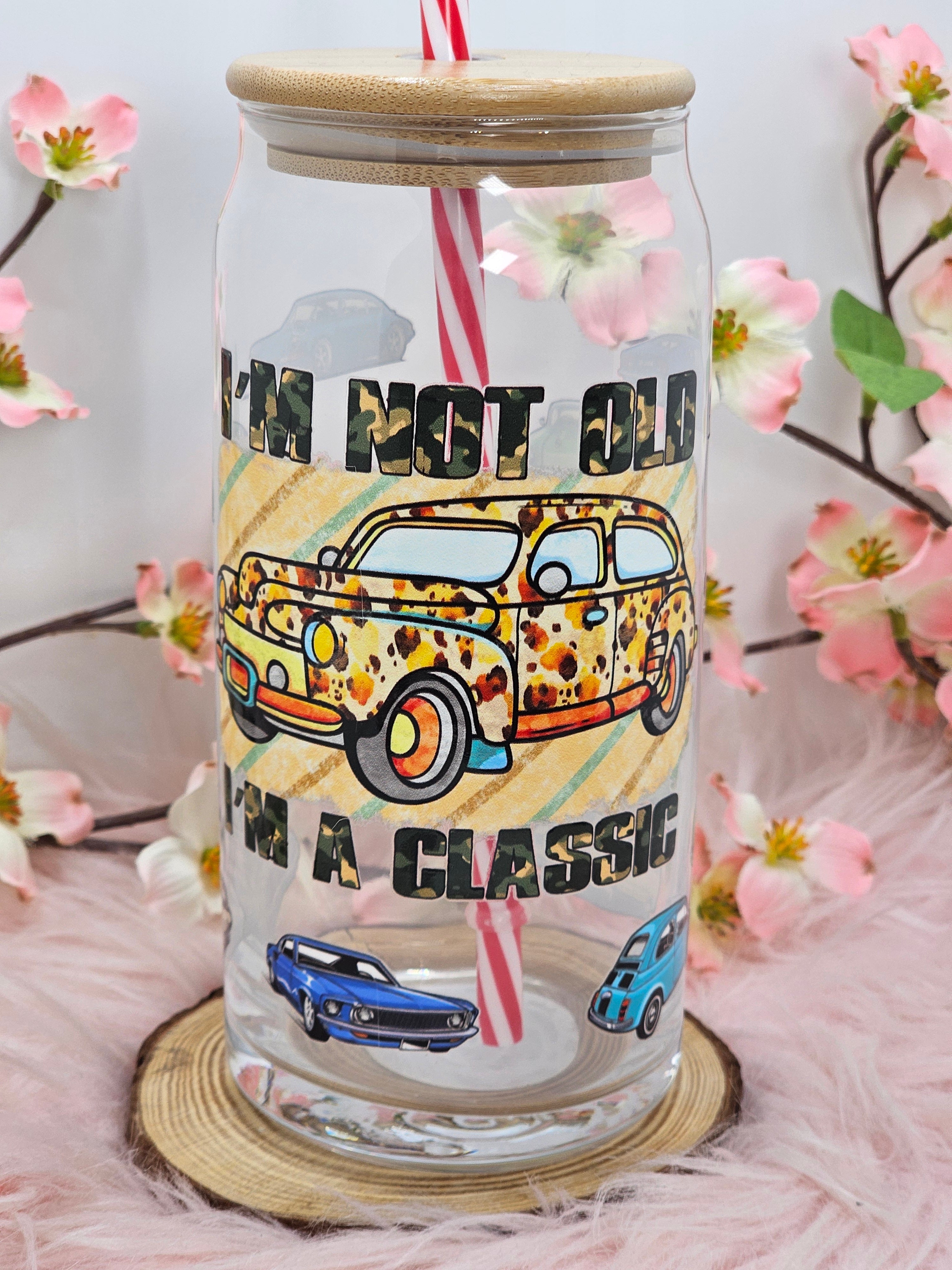 I'm A Classic Can Glass