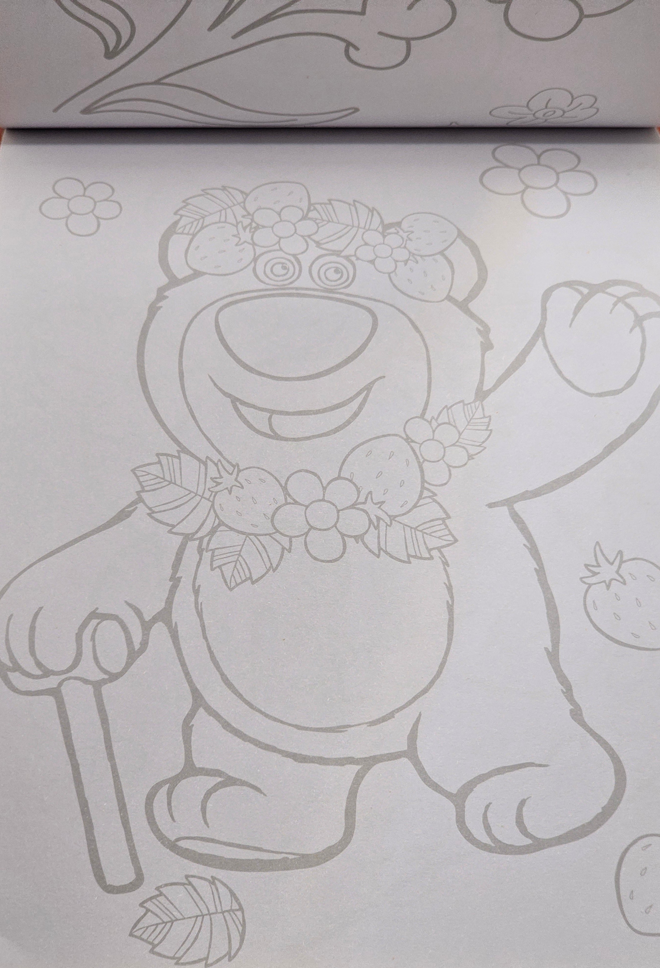 Lotso Colouring Book