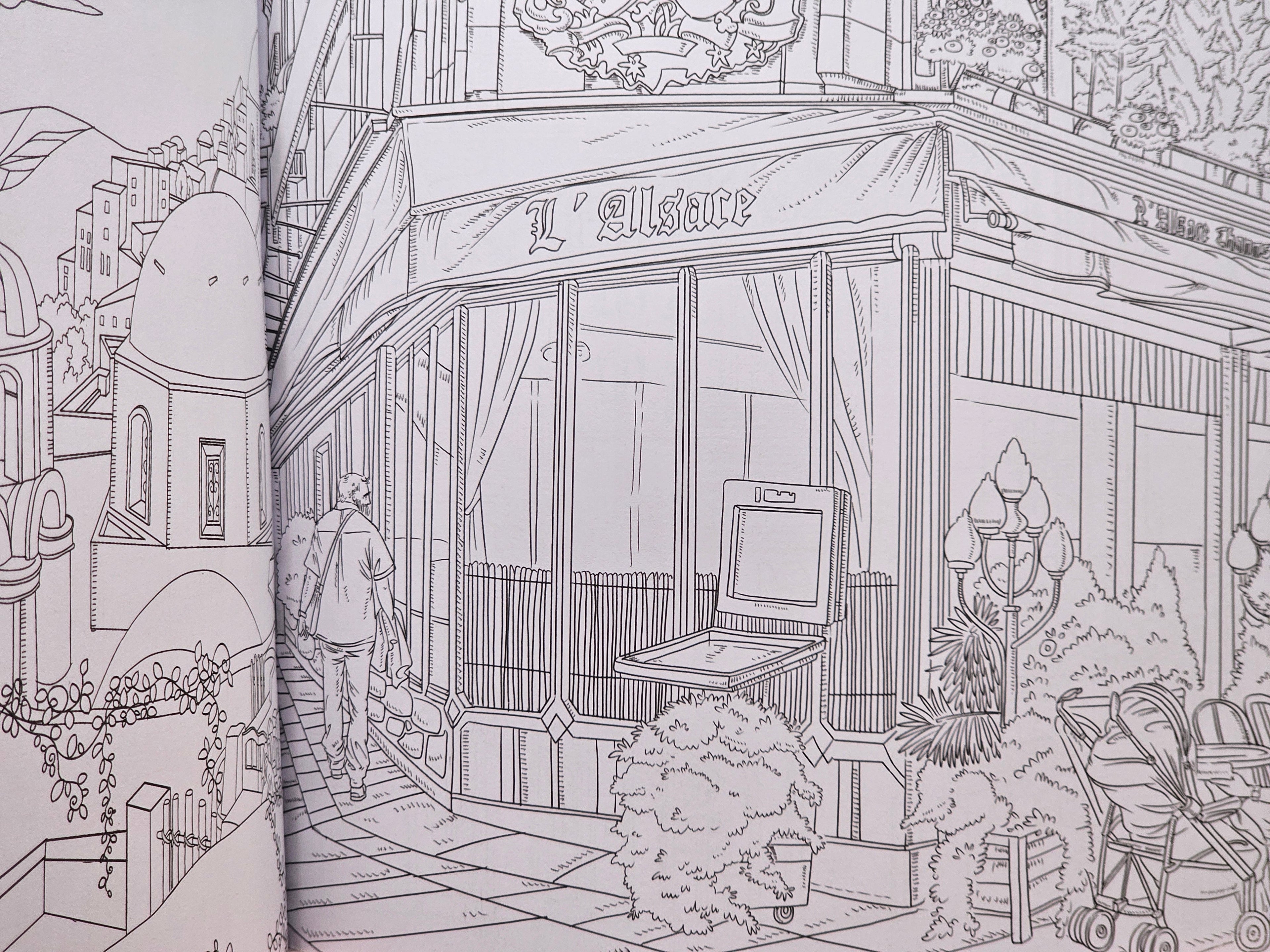 Time Journey Colouring Book