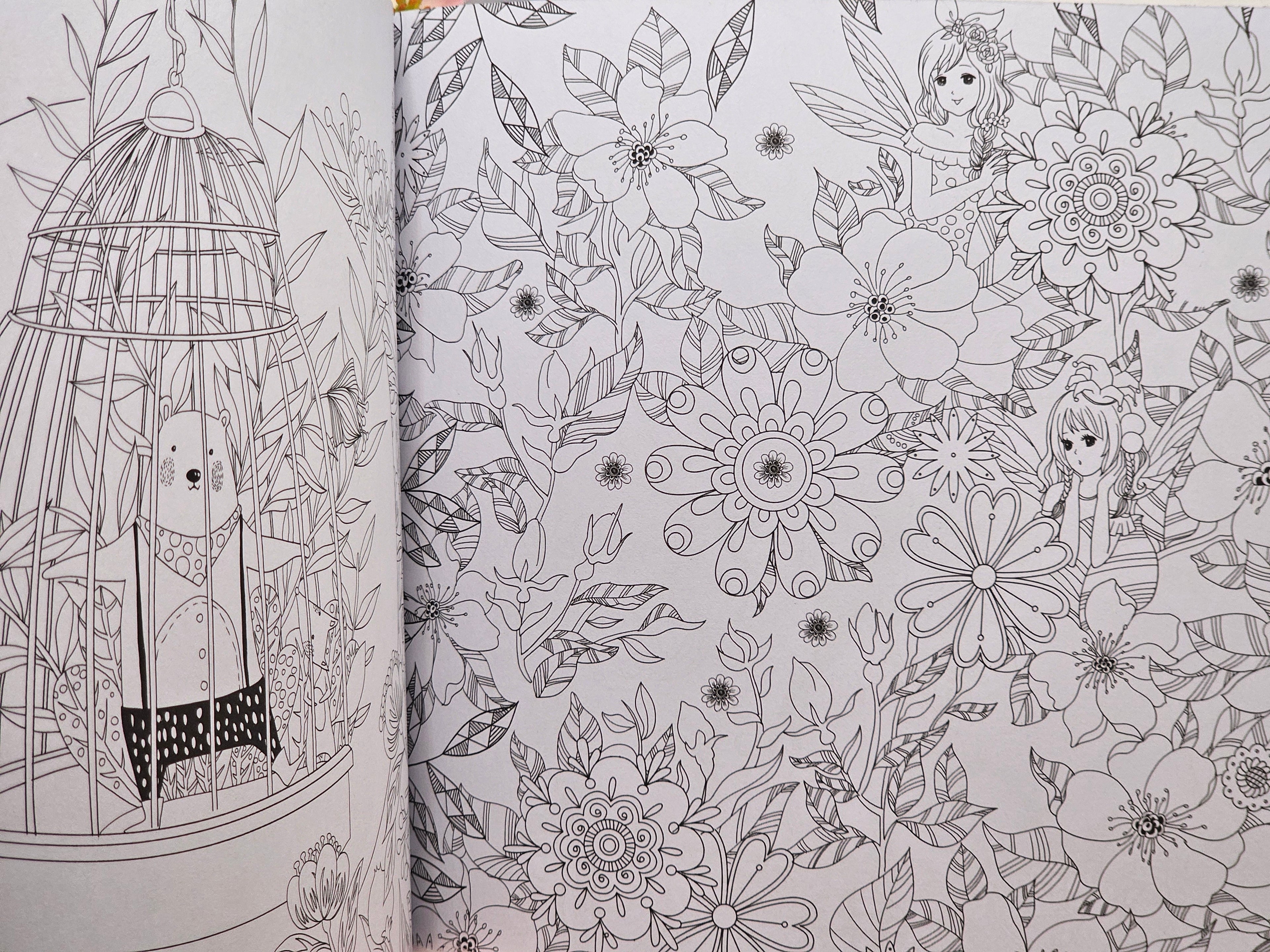 Fairy Tales Colouring Book