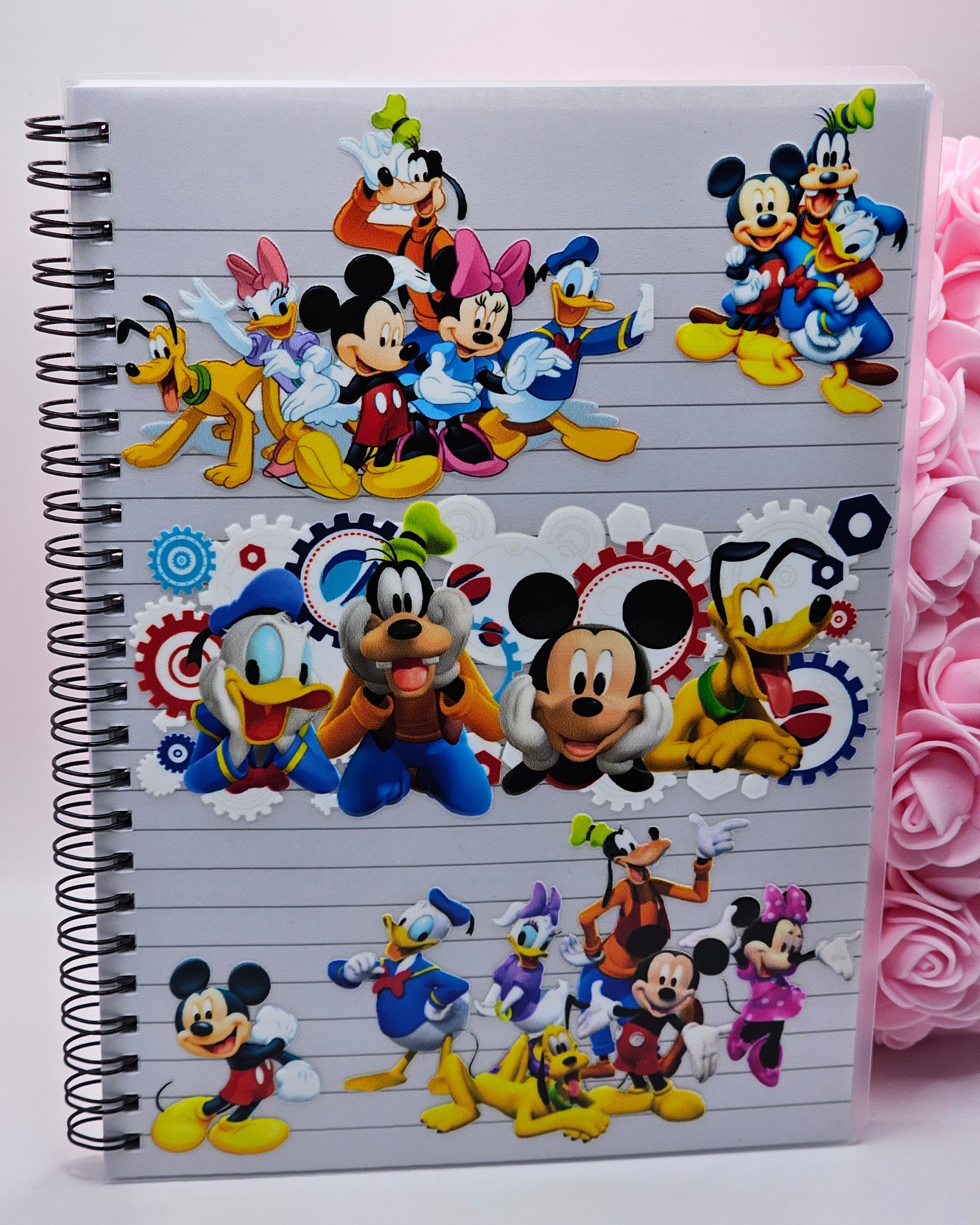 Cartoon Character A5 Spiral Notebook