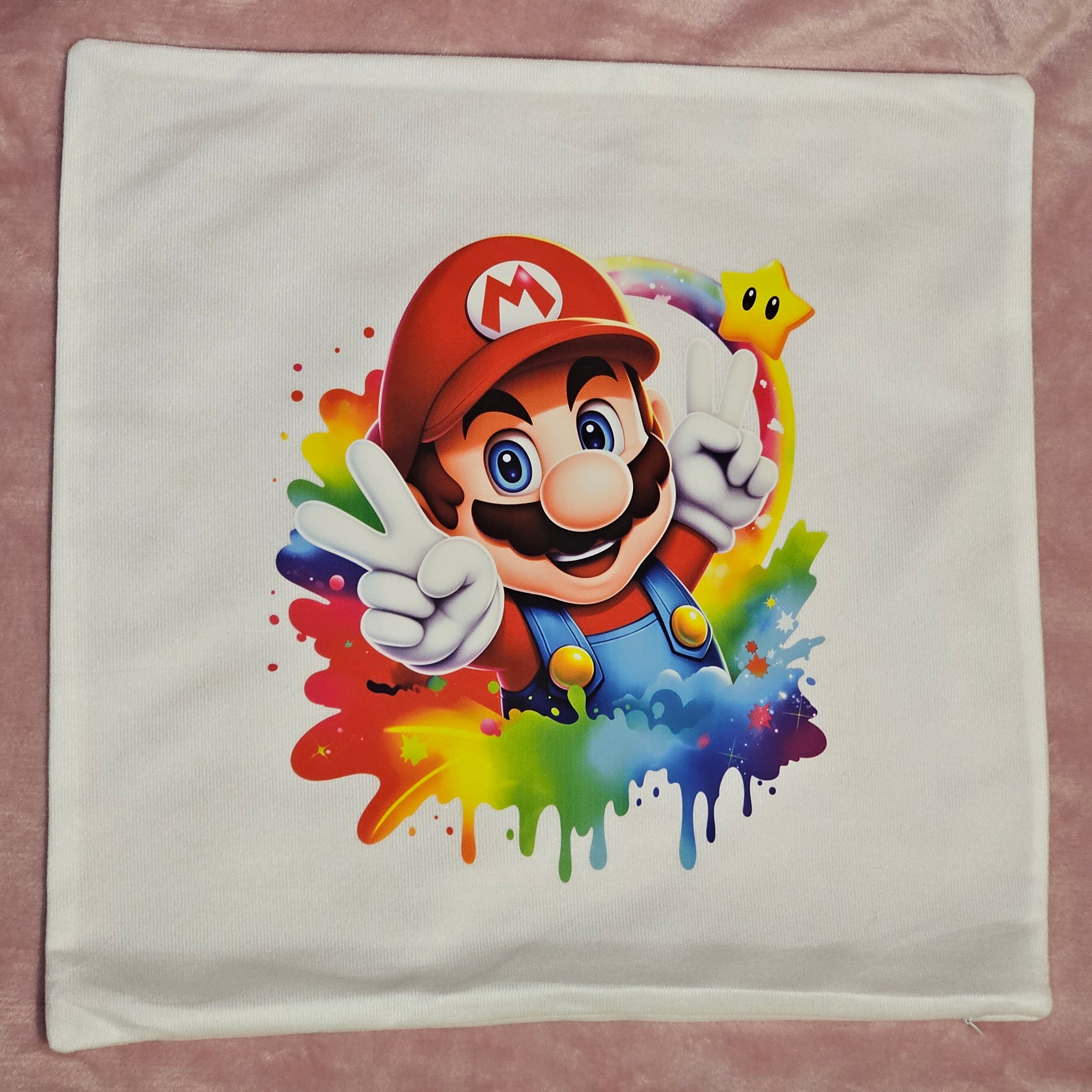 Magic Plumber Cushion Cover - 40x40cm