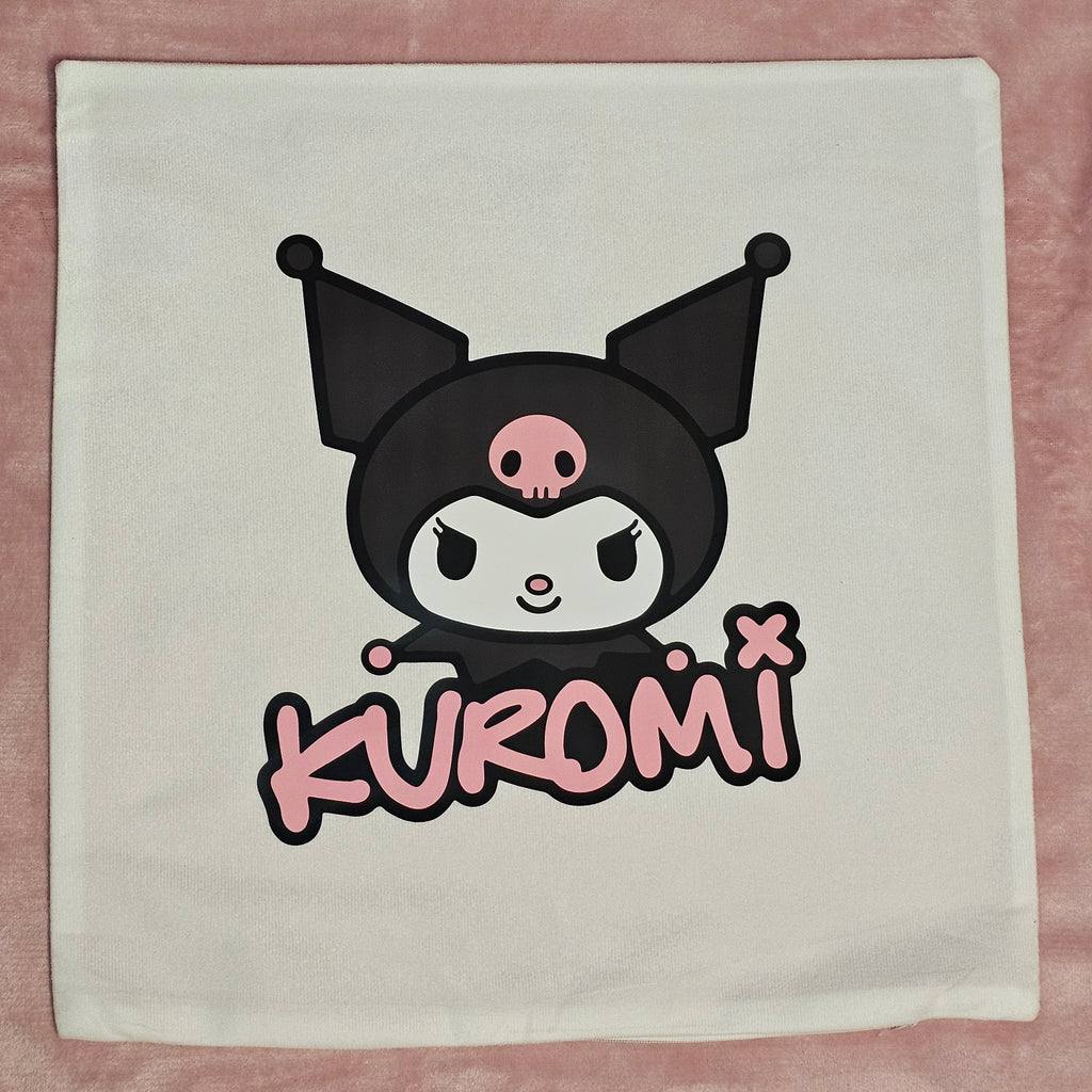 Mischievous Bunny Character Cushion Cover - 40x40cm