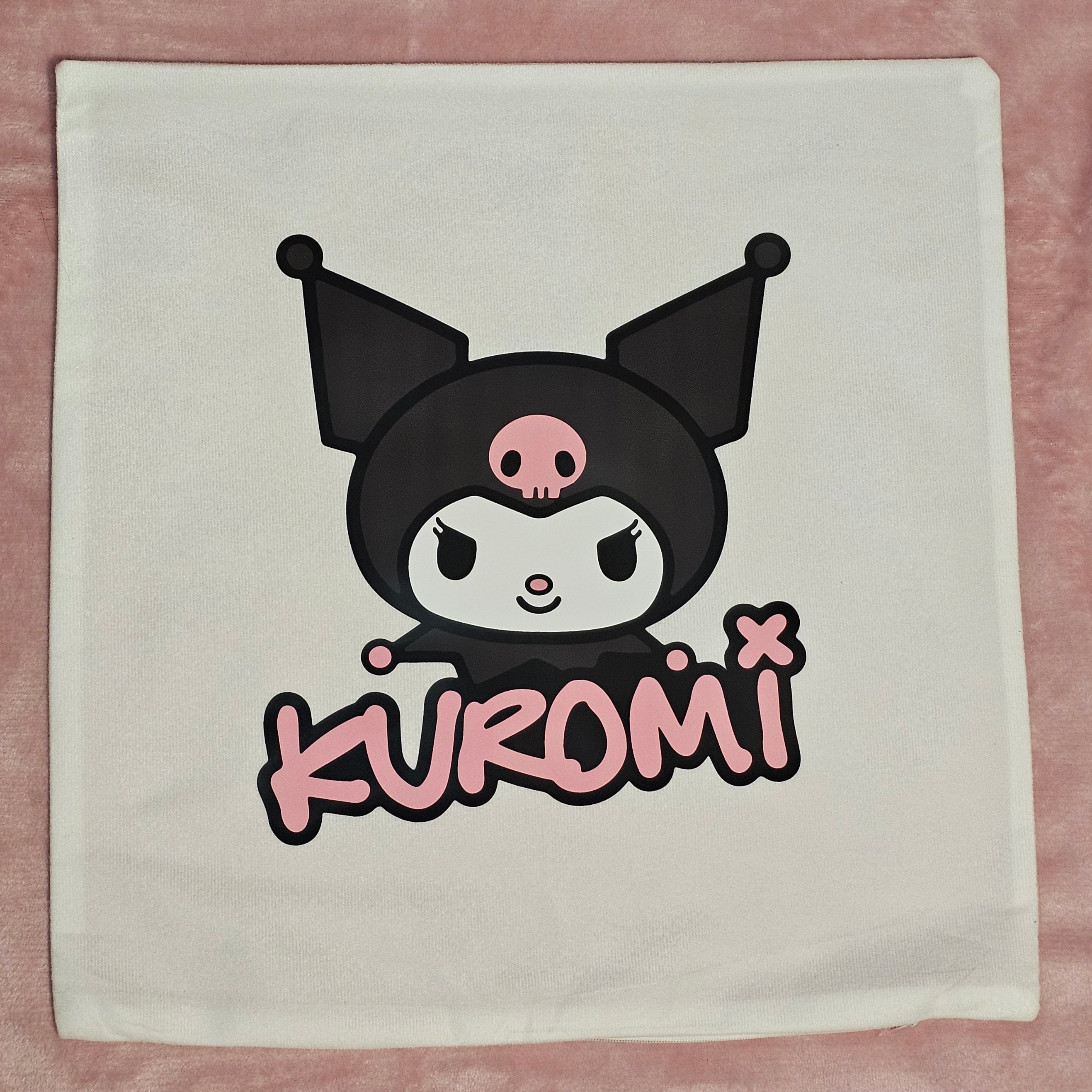 Mischievous Bunny Character Cushion Cover - 40x40cm