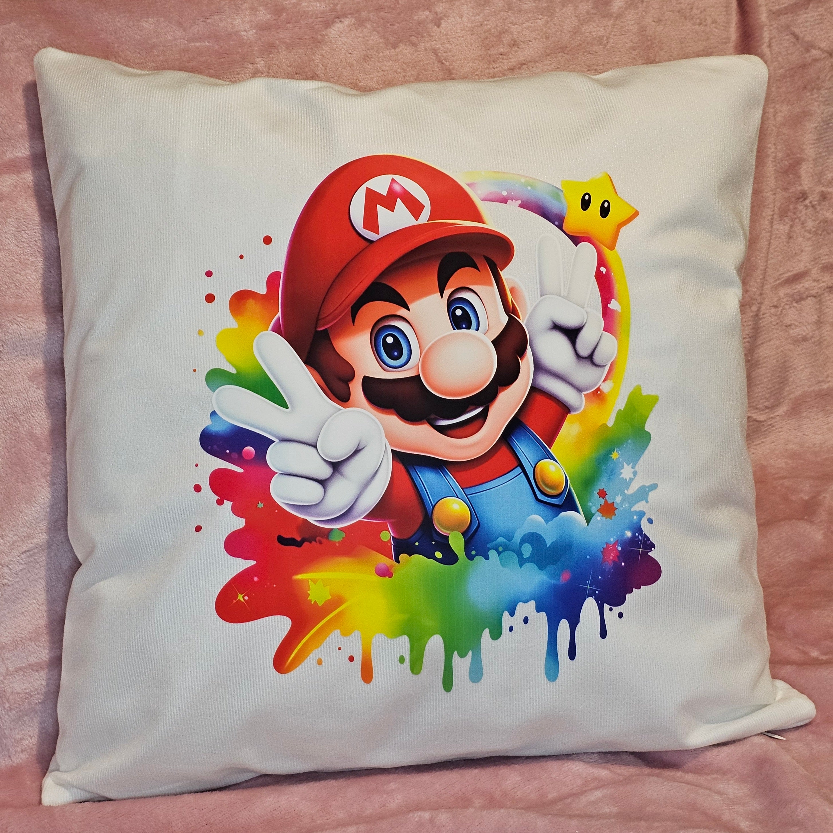 Magic Plumber Cushion Cover - 40x40cm