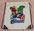 Superhero Team Drawstring Bag