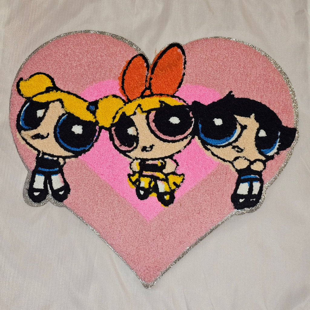 Cartoon Trio Drawstring Bag