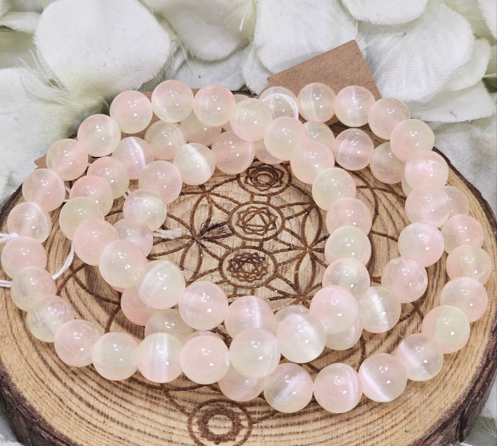Aura Selenite Bracelet