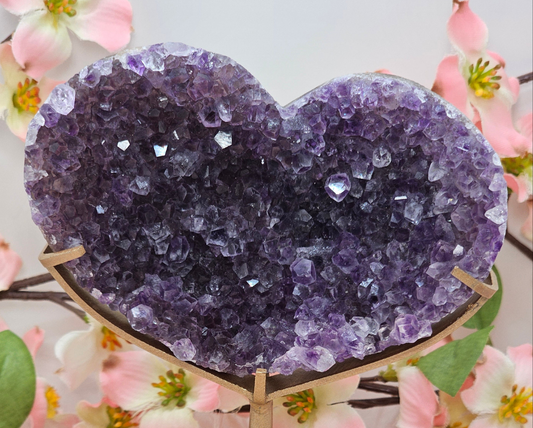 Amethyst Heart
