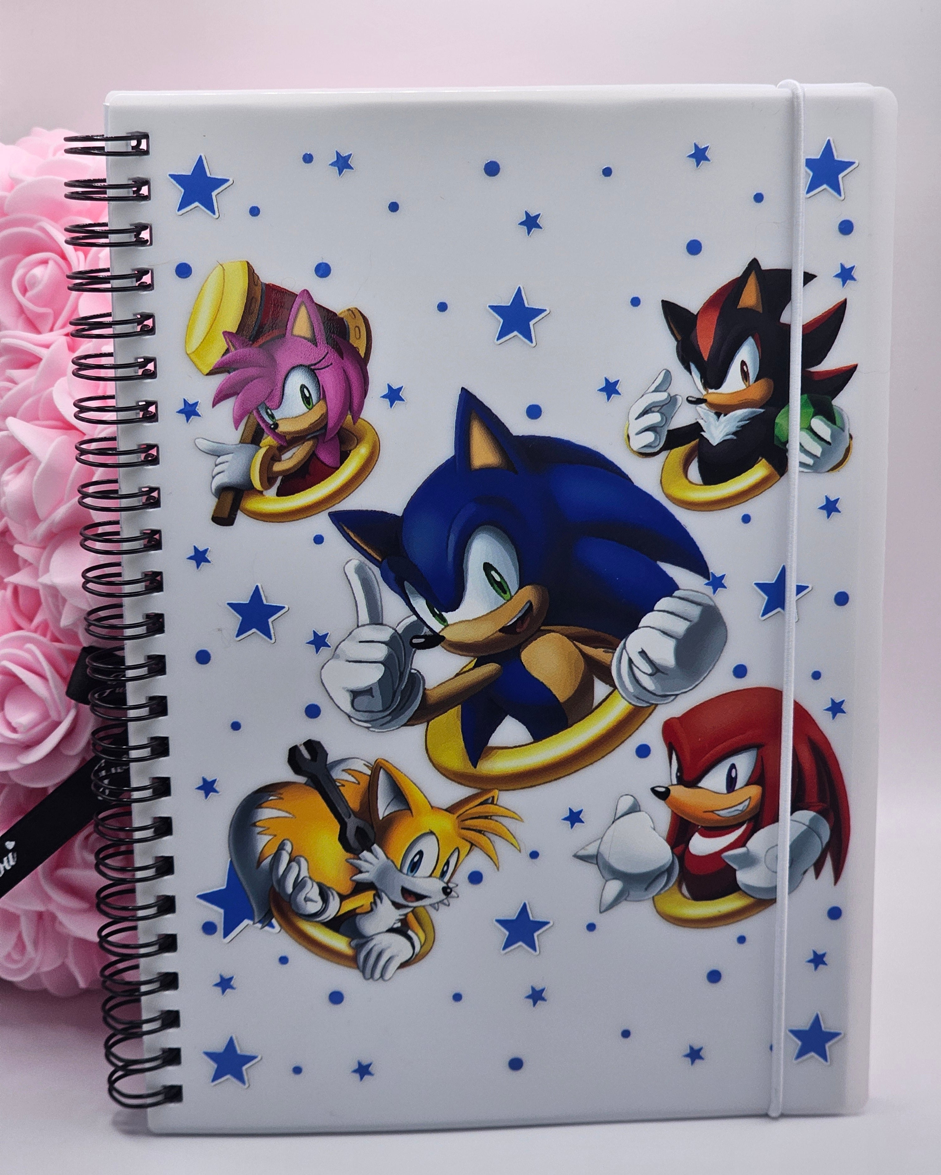 Speedy Hedgehog Squad Spiral Notebook