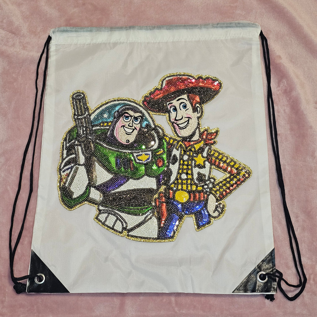 Ranger Duo Sequin Drawstring Bag