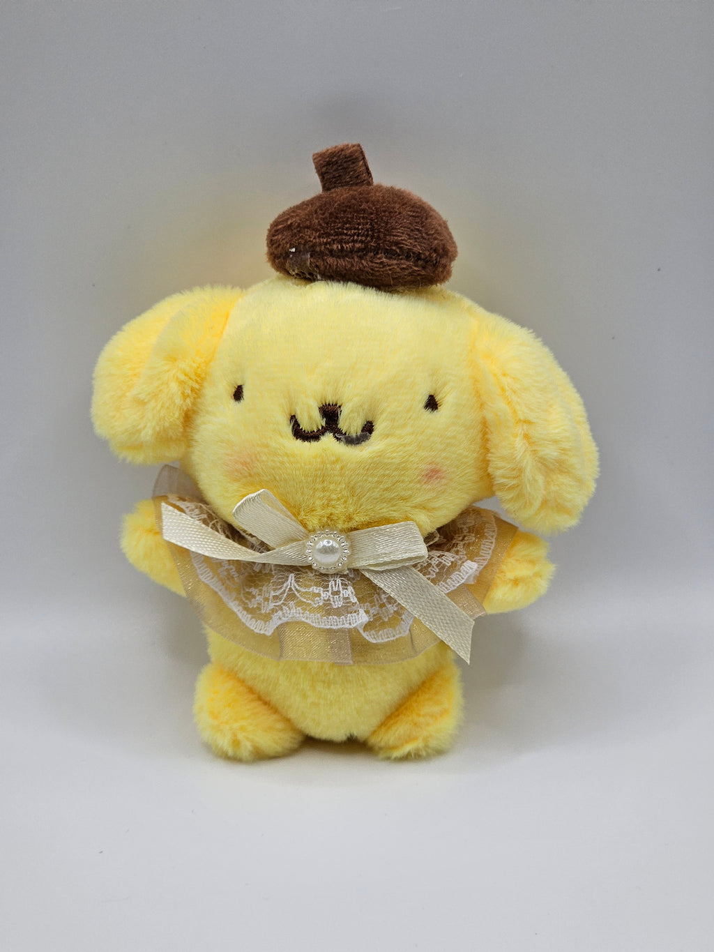 Pompom Plush Keyring