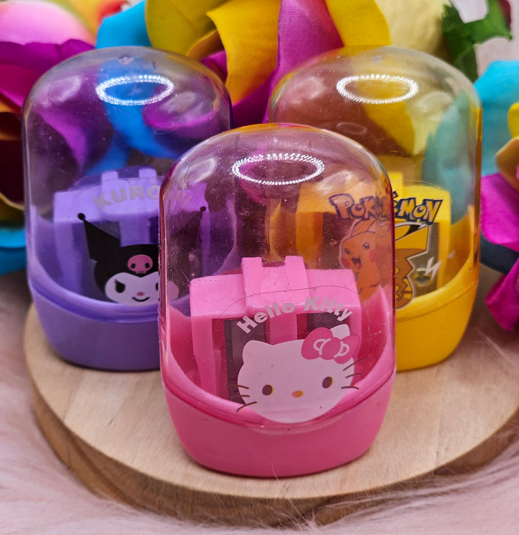 Kawaii Character Dual-Hole Pencil Sharpener
