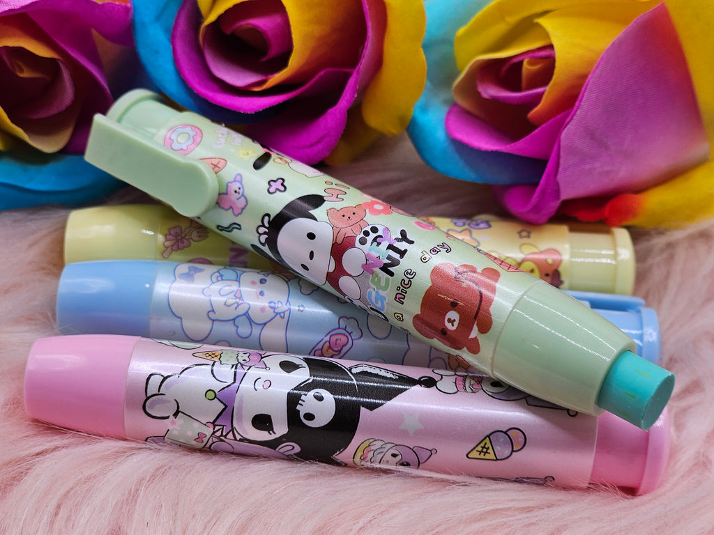 Sanrio Character Retractable Eraser