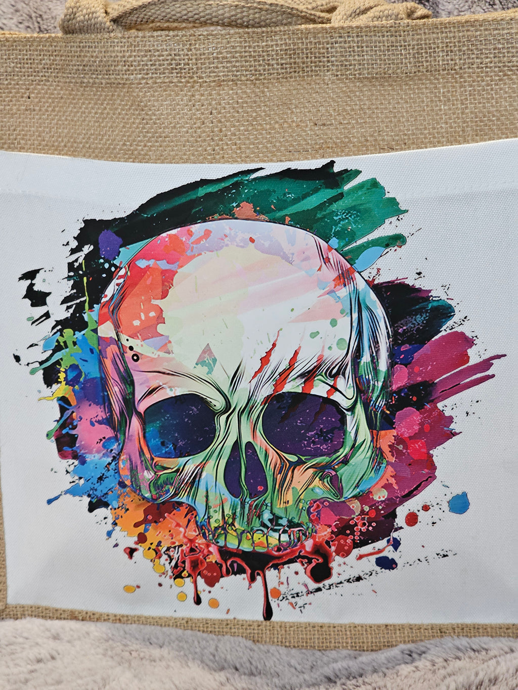 Skull Tote Bag