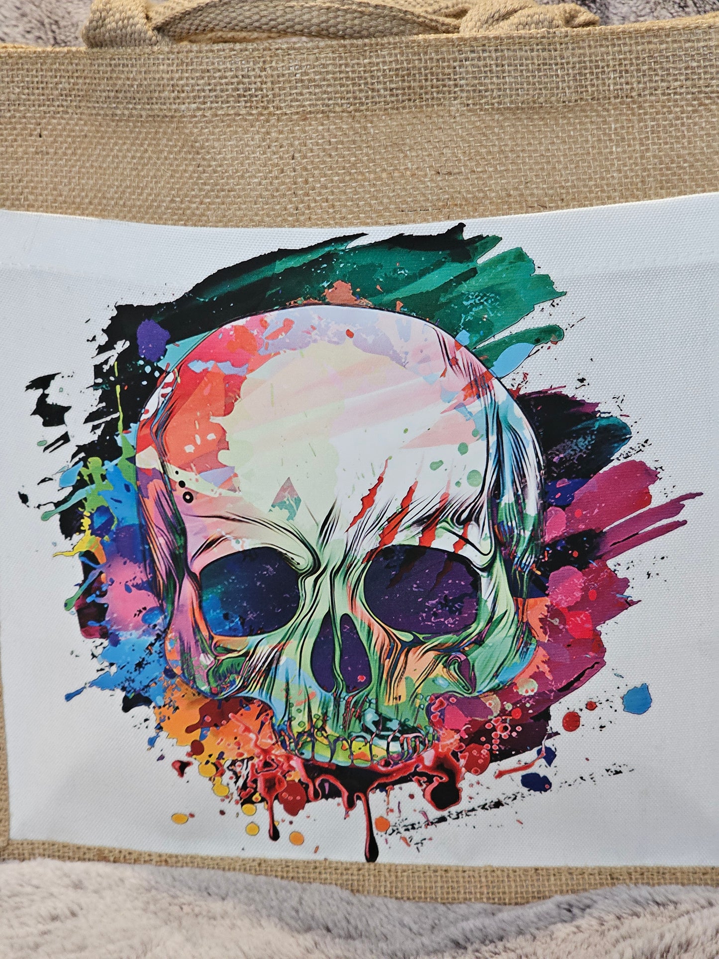 Skull Tote Bag